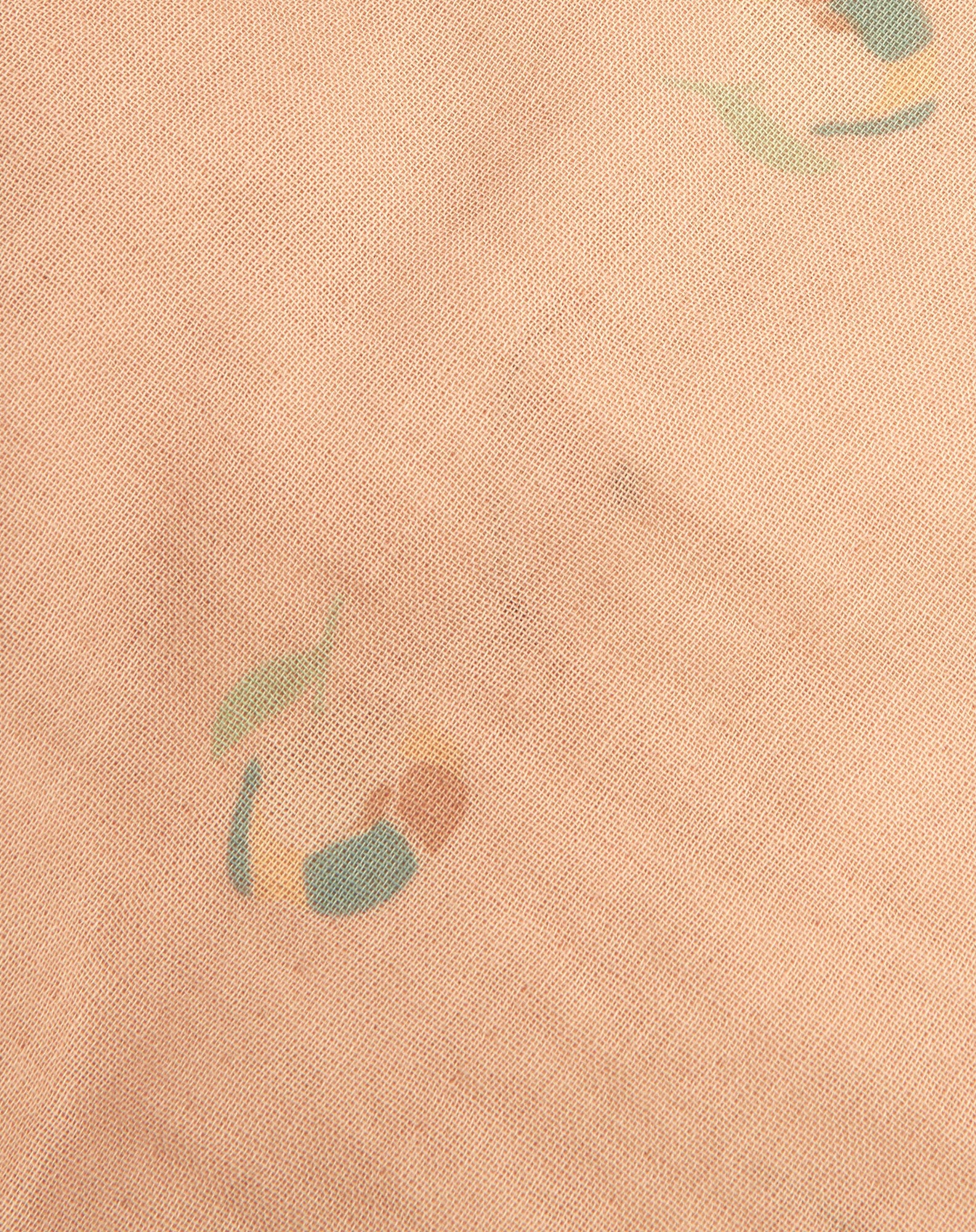 Baby fitted sheet in washed double muslin Wabi-Sabi