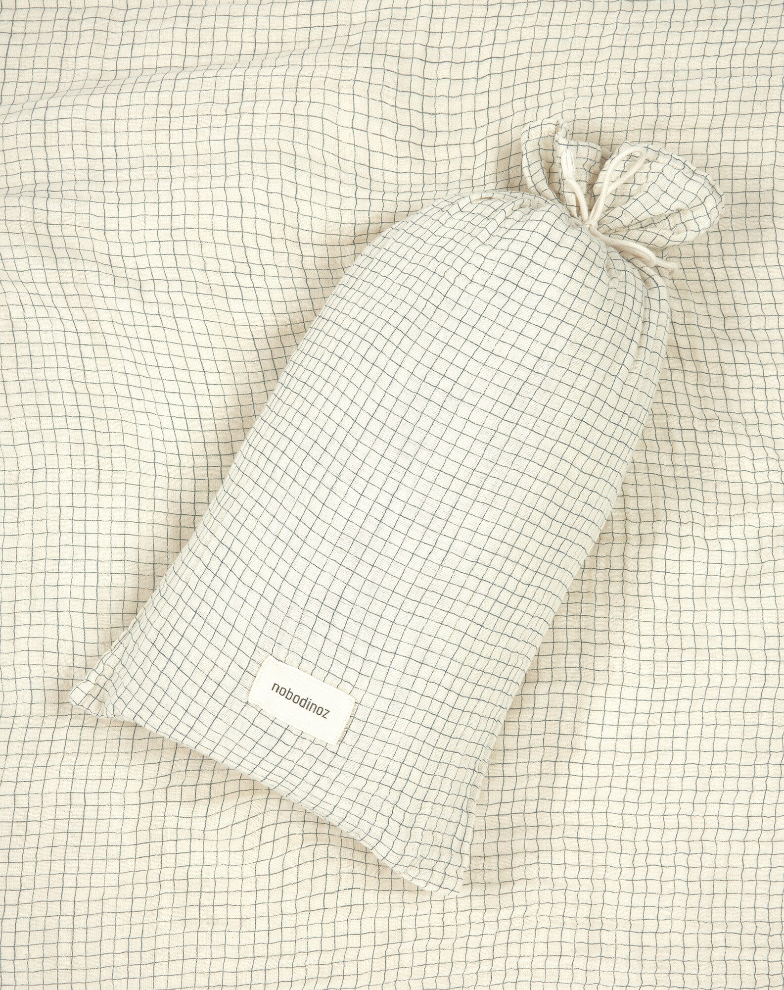 Single duvet cover in washed double muslin Wabi-Sabi