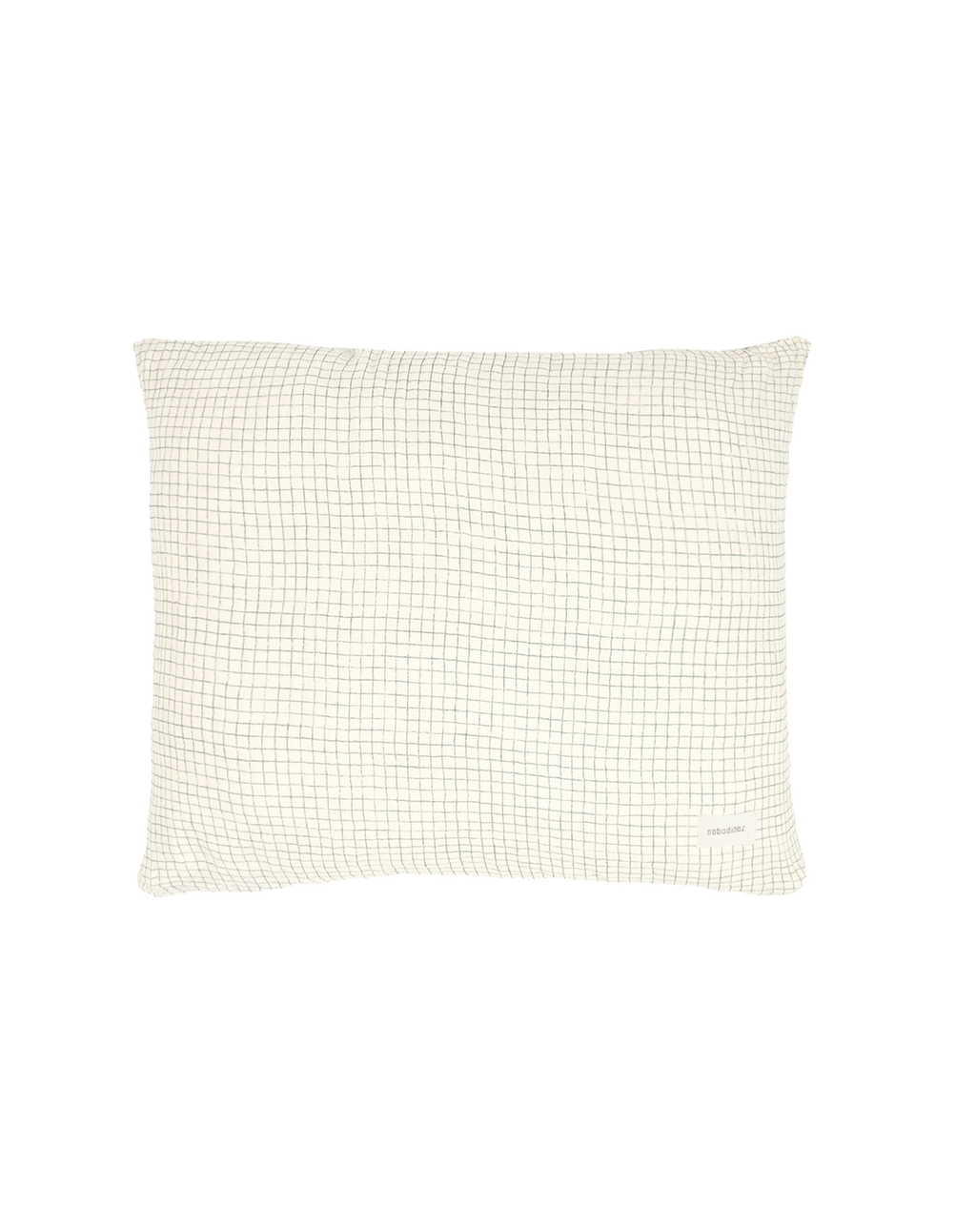 Taie d'oreiller en double gaze de coton lavé 60x60 cm Wabi-Sabi