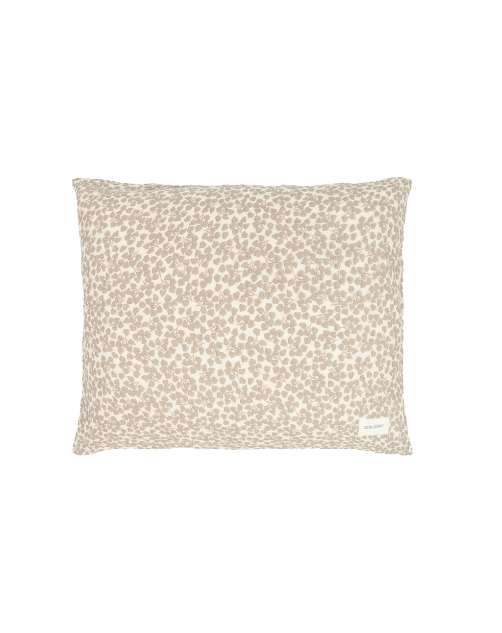 Pillowcase in washed double muslin 60 x 60 cm Wabi-Sabi
