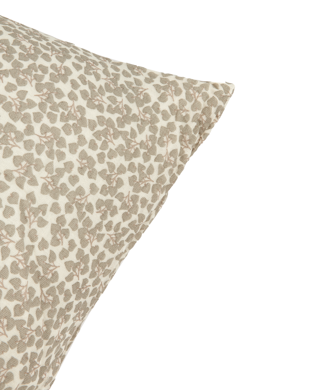 Pillowcase in washed double muslin 60 x 60 cm Wabi-Sabi