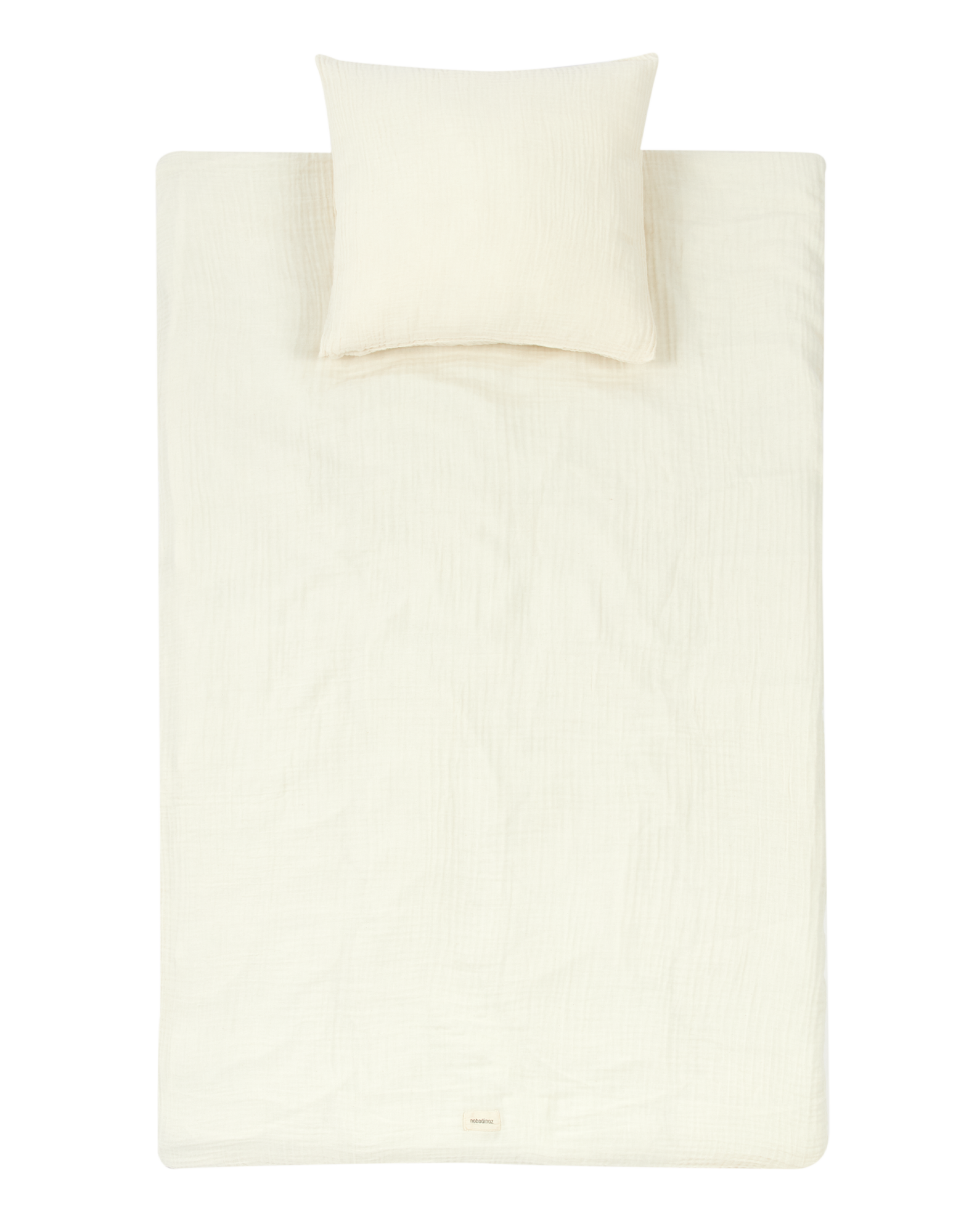Kid duvet cover set in washed double muslin Wabi-Sabi