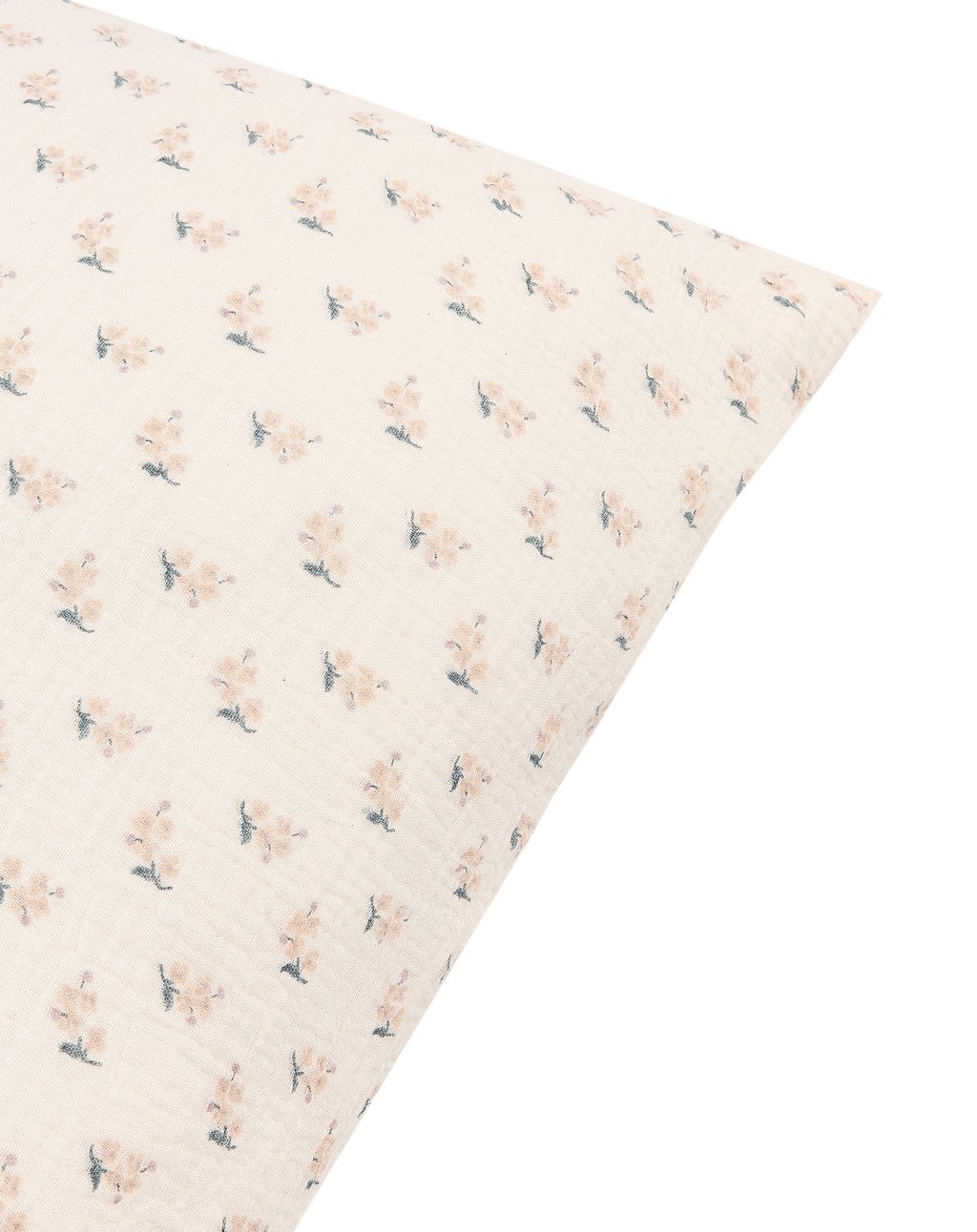 Pillowcase in washed double muslin 60 x 60 cm Wabi-Sabi