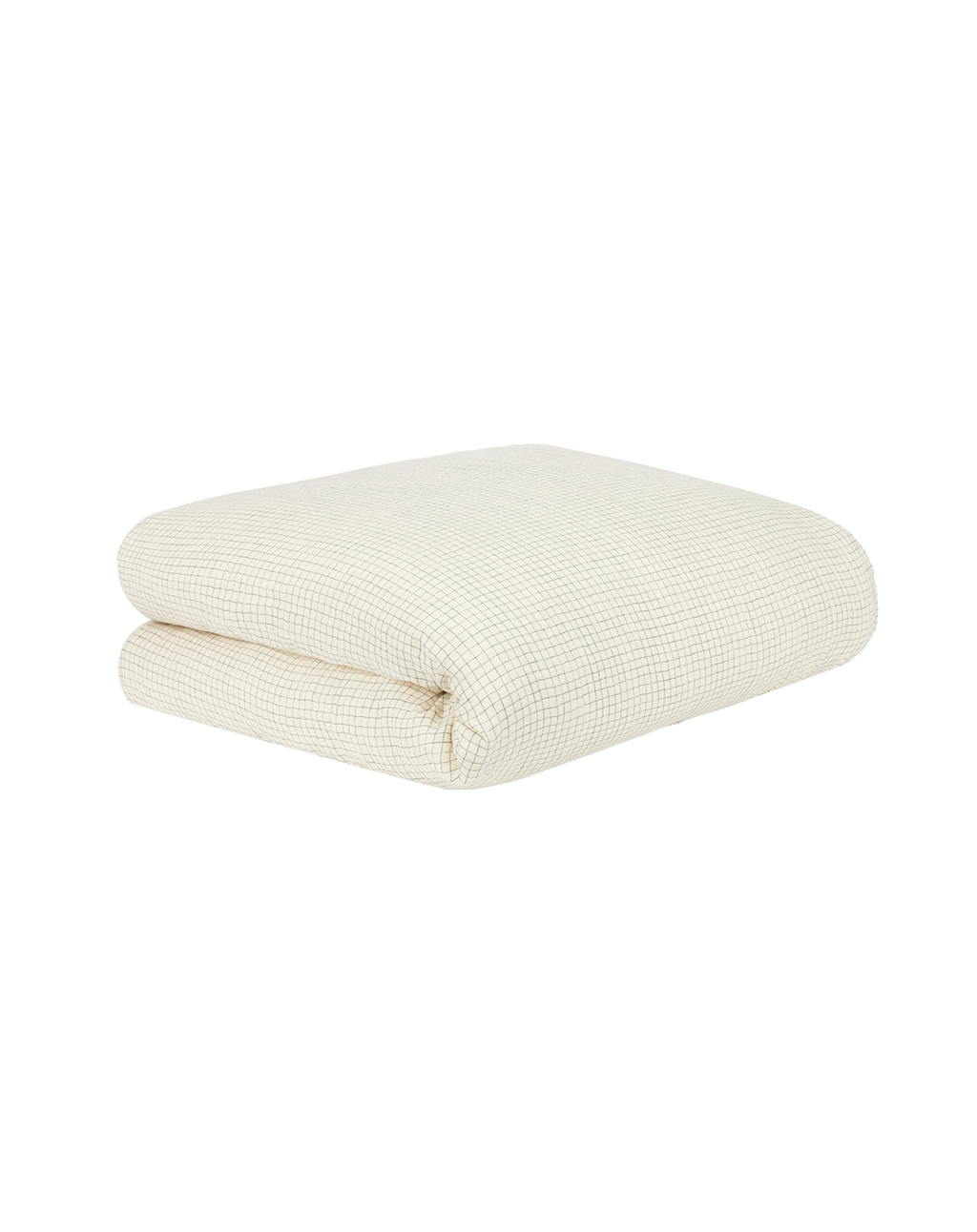 Single duvet cover in washed double muslin Wabi-Sabi