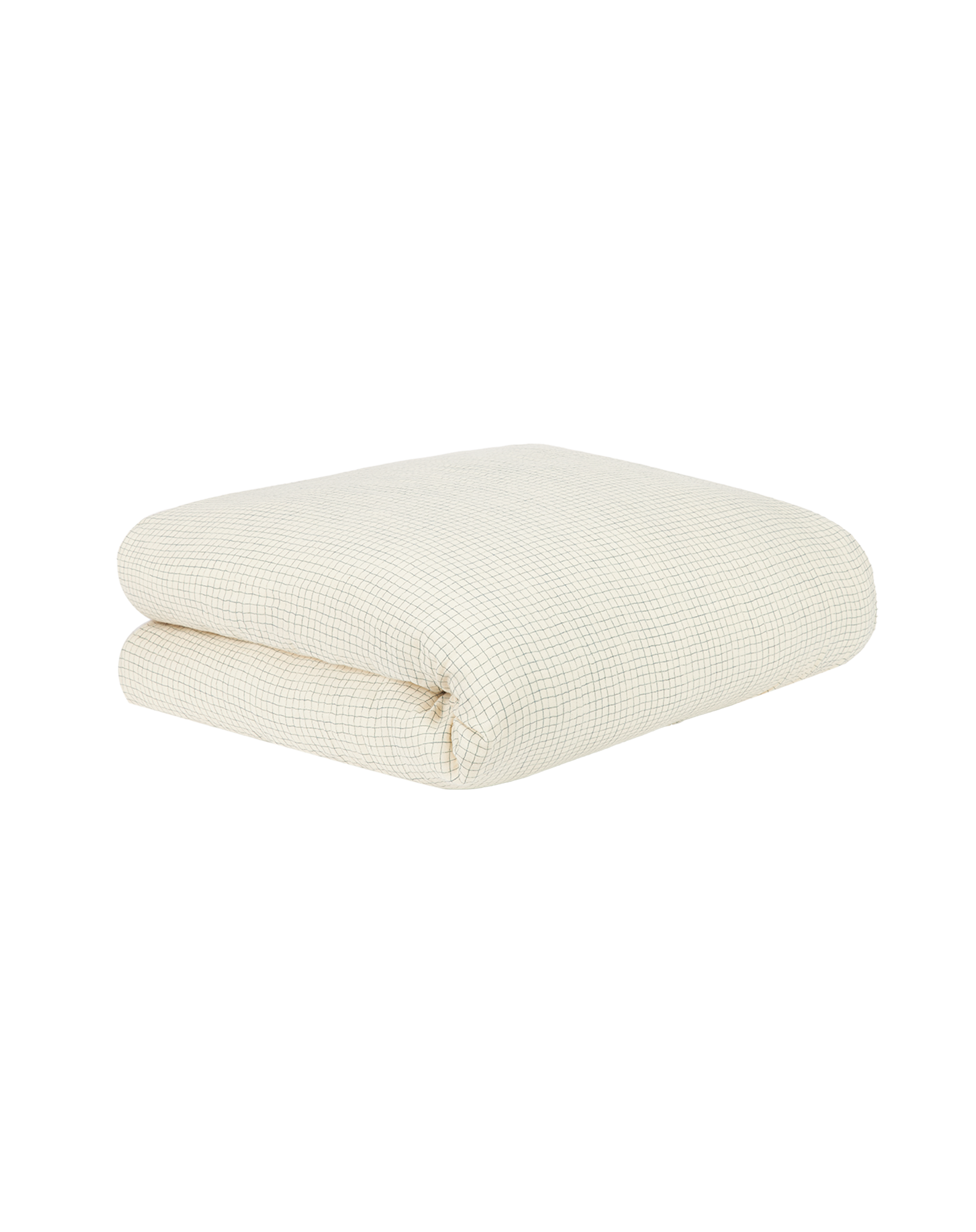 Housse de couette lit individuel en double gaze de coton lavée Wabi-Sabi