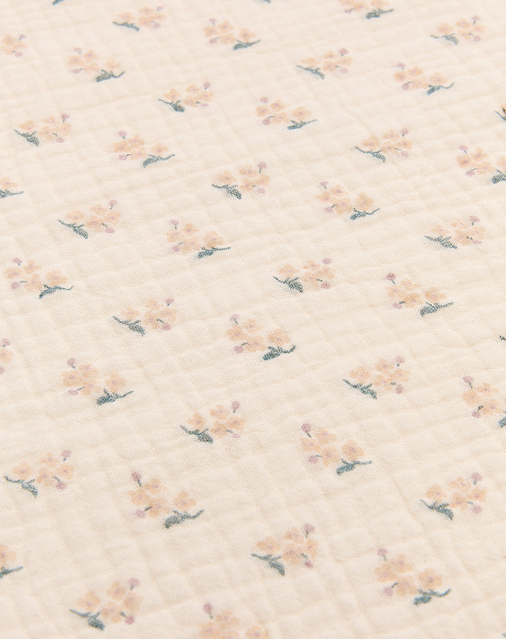 Housse de couette lit individuel en double gaze de coton lavée Wabi-Sabi