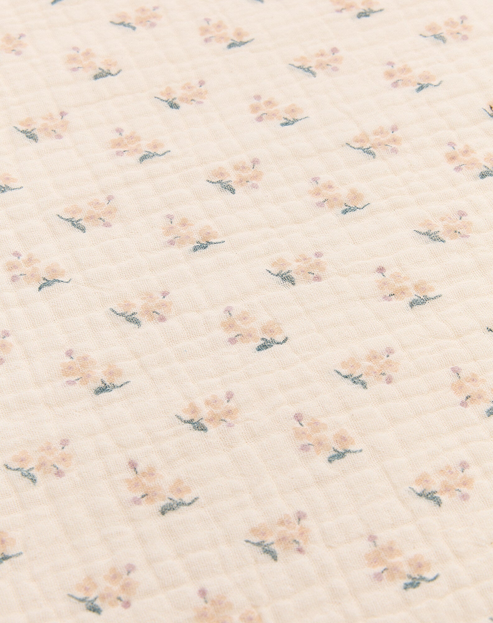 Housse de couette lit individuel en double gaze de coton lavée Wabi-Sabi