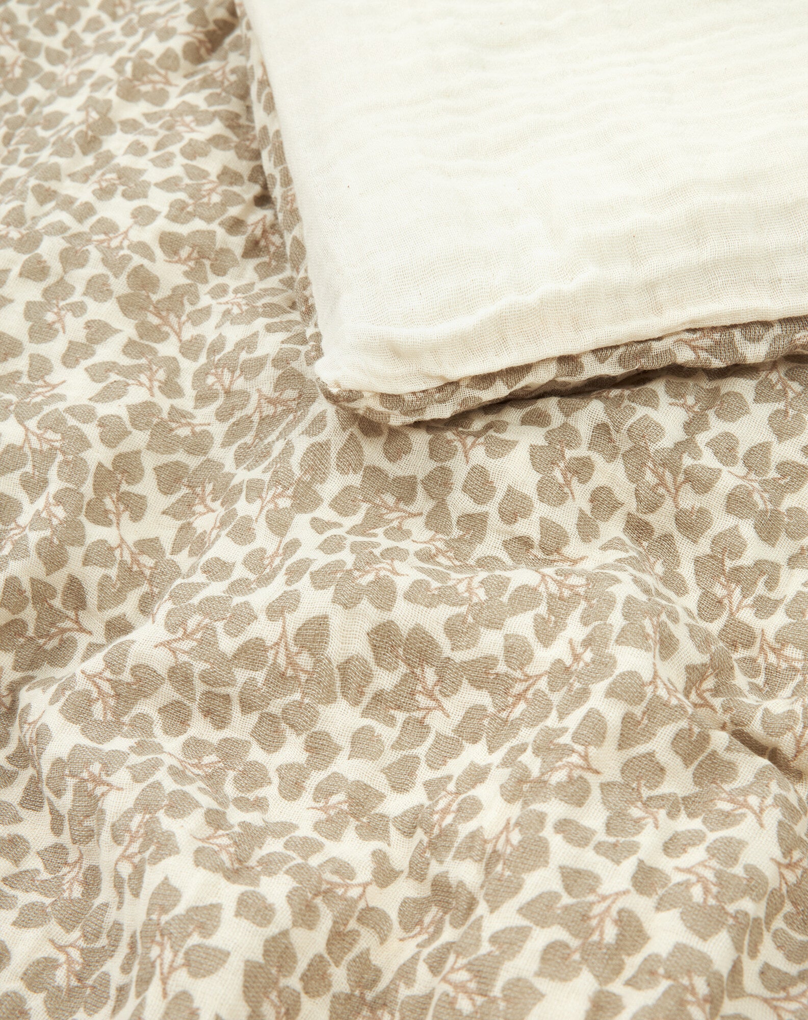 Funda nórdica cama individual de doble gasa de algodón lavado Wabi-Sabi