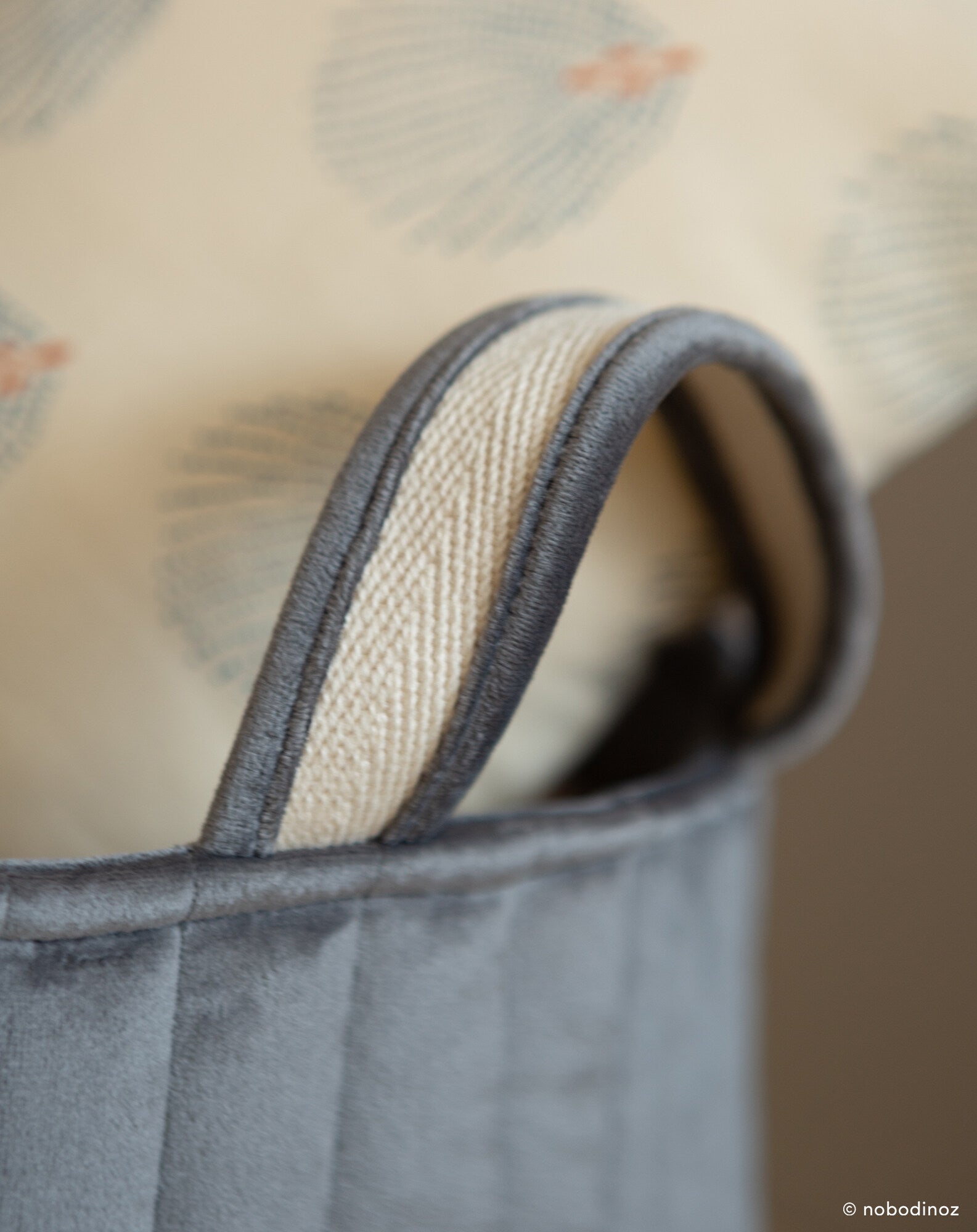 Panier de rangement Eco-velours