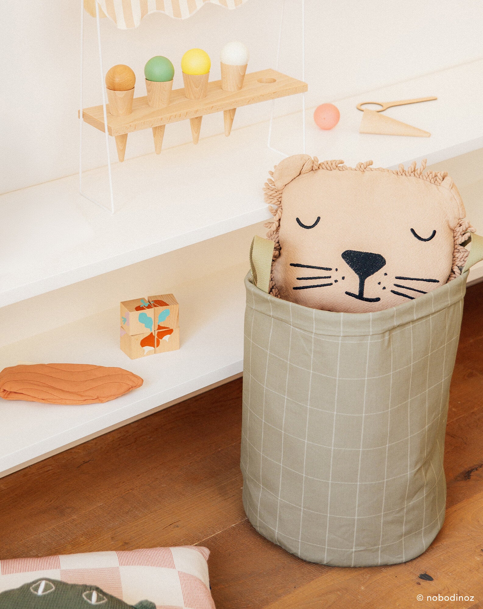 Sac à jouets et panier de rangement Playground