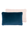 Cojín rectangular doble cara Eco-terciopelo