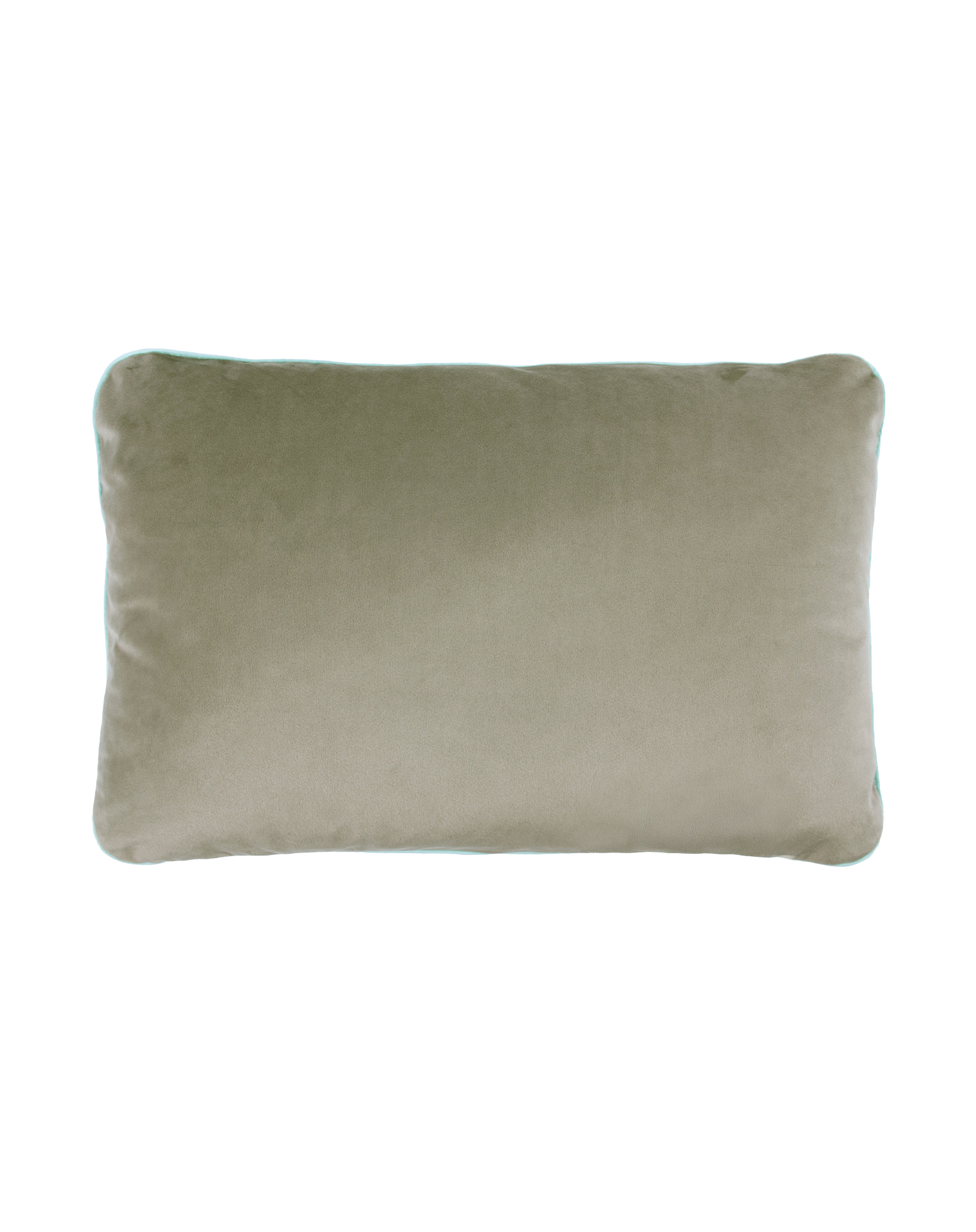 Coussin rectangulaire double-face Eco-velours