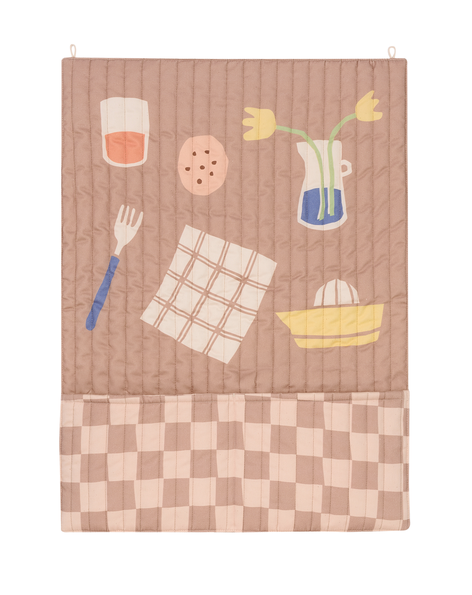 Quilted wall organizer Vibes
