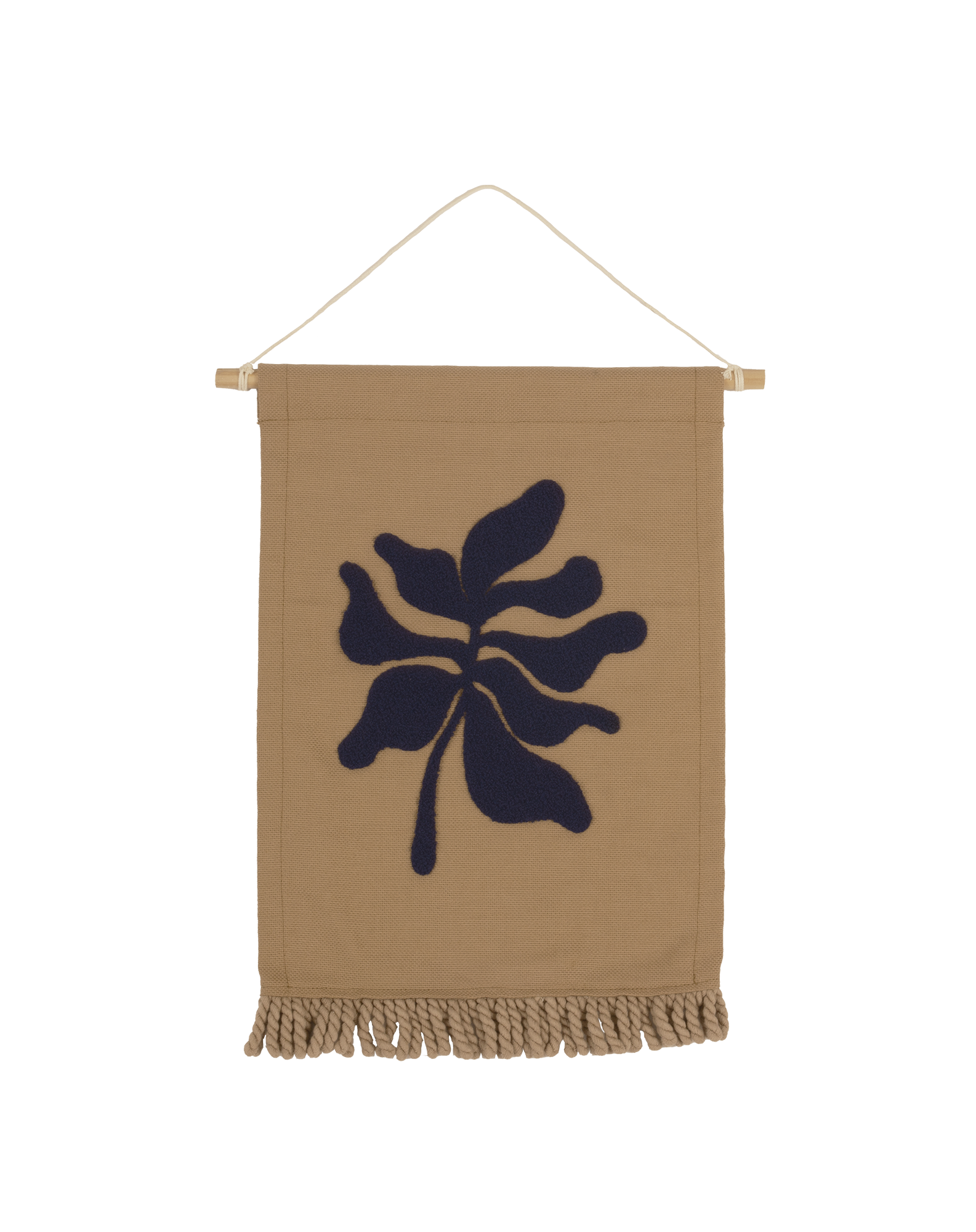 Leaf embroidery wall hanging Landscape