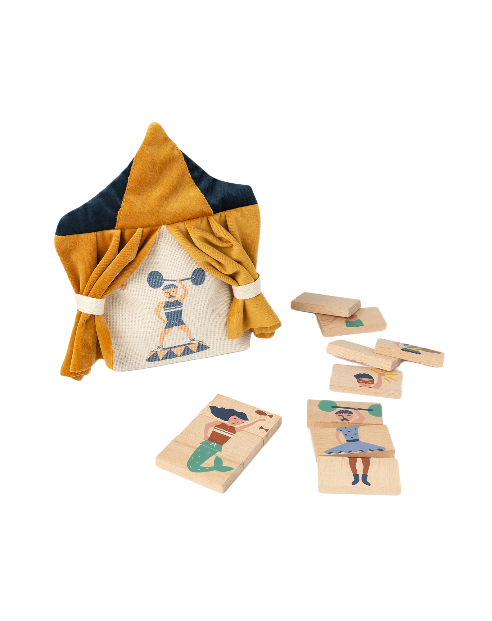 Puzzle en bois méli-mélo