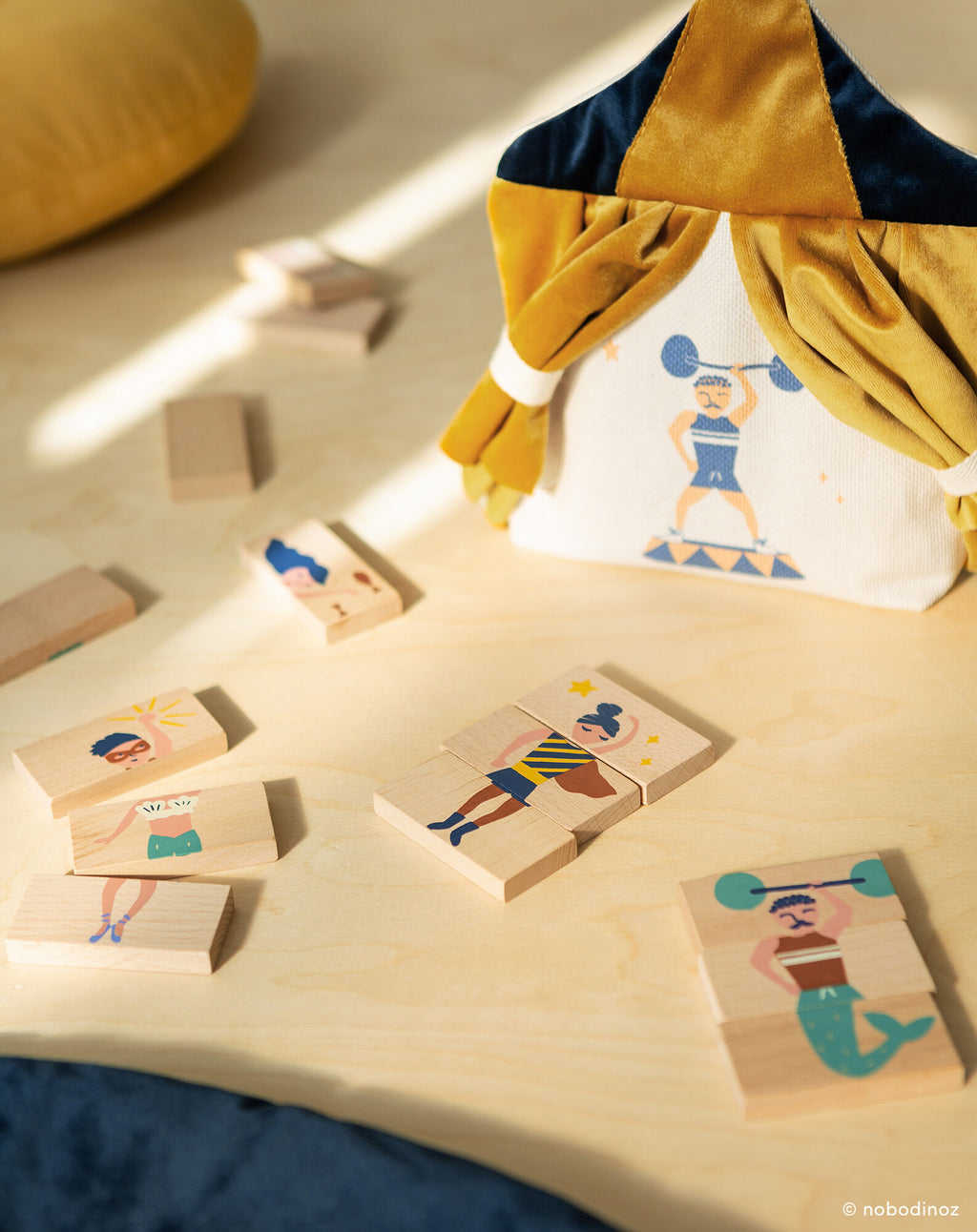 Puzzle de madera meli melo