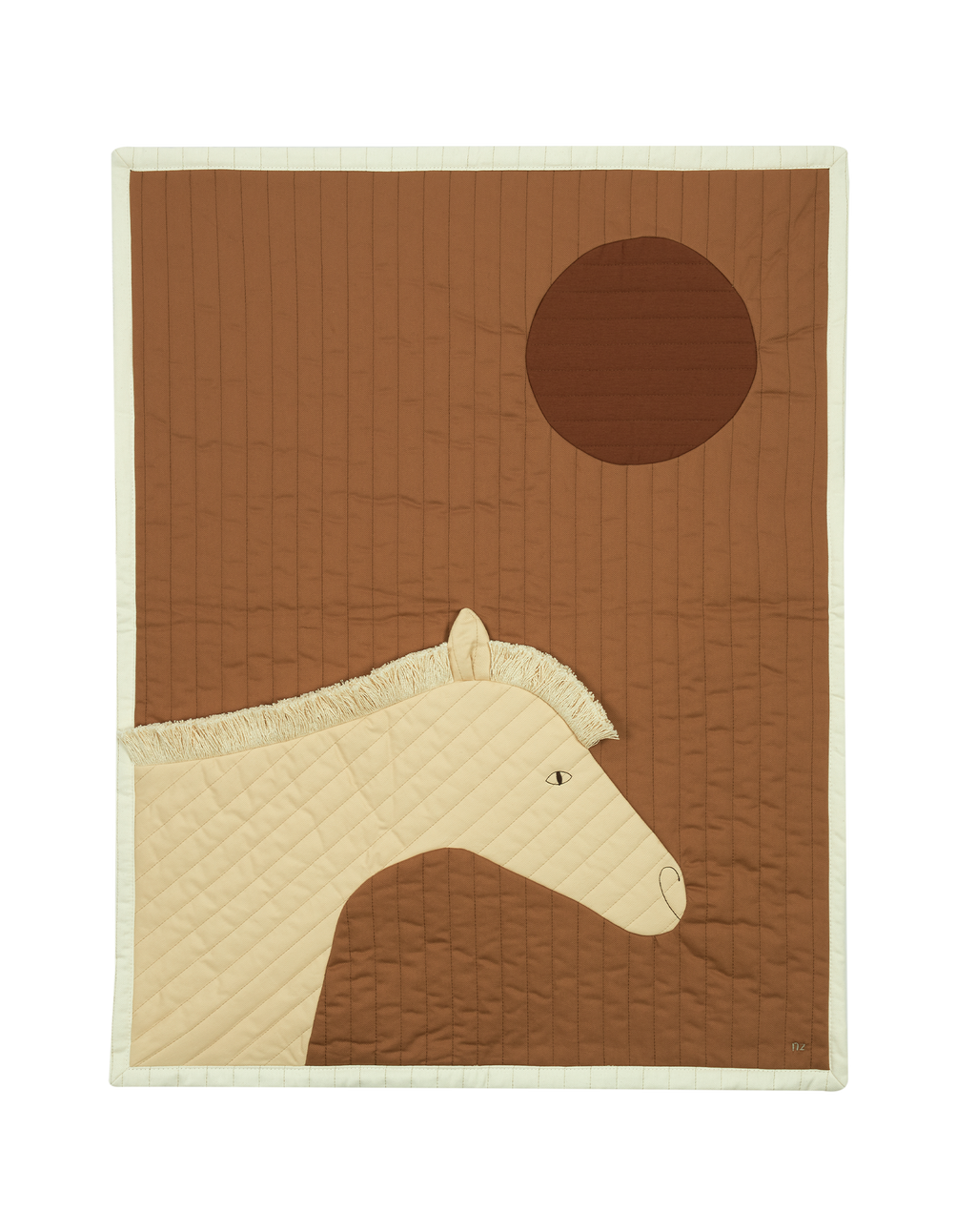 Plaid matelassé Horse
