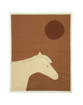 Plaid matelassé Horse