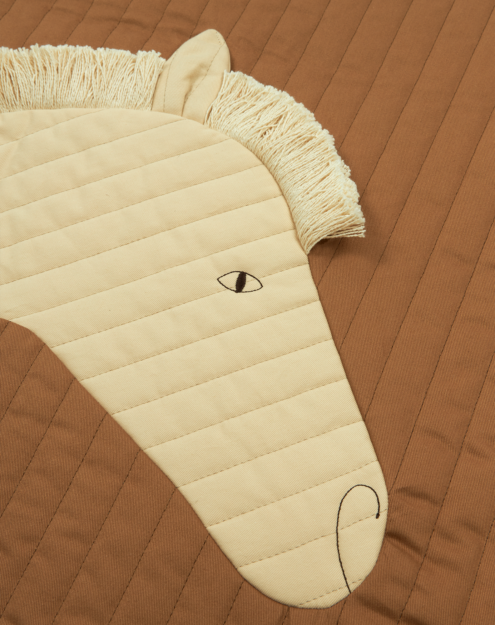 Horse quilted blanket