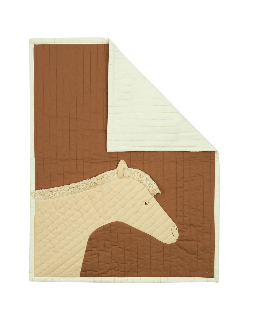 Plaid matelassé Horse