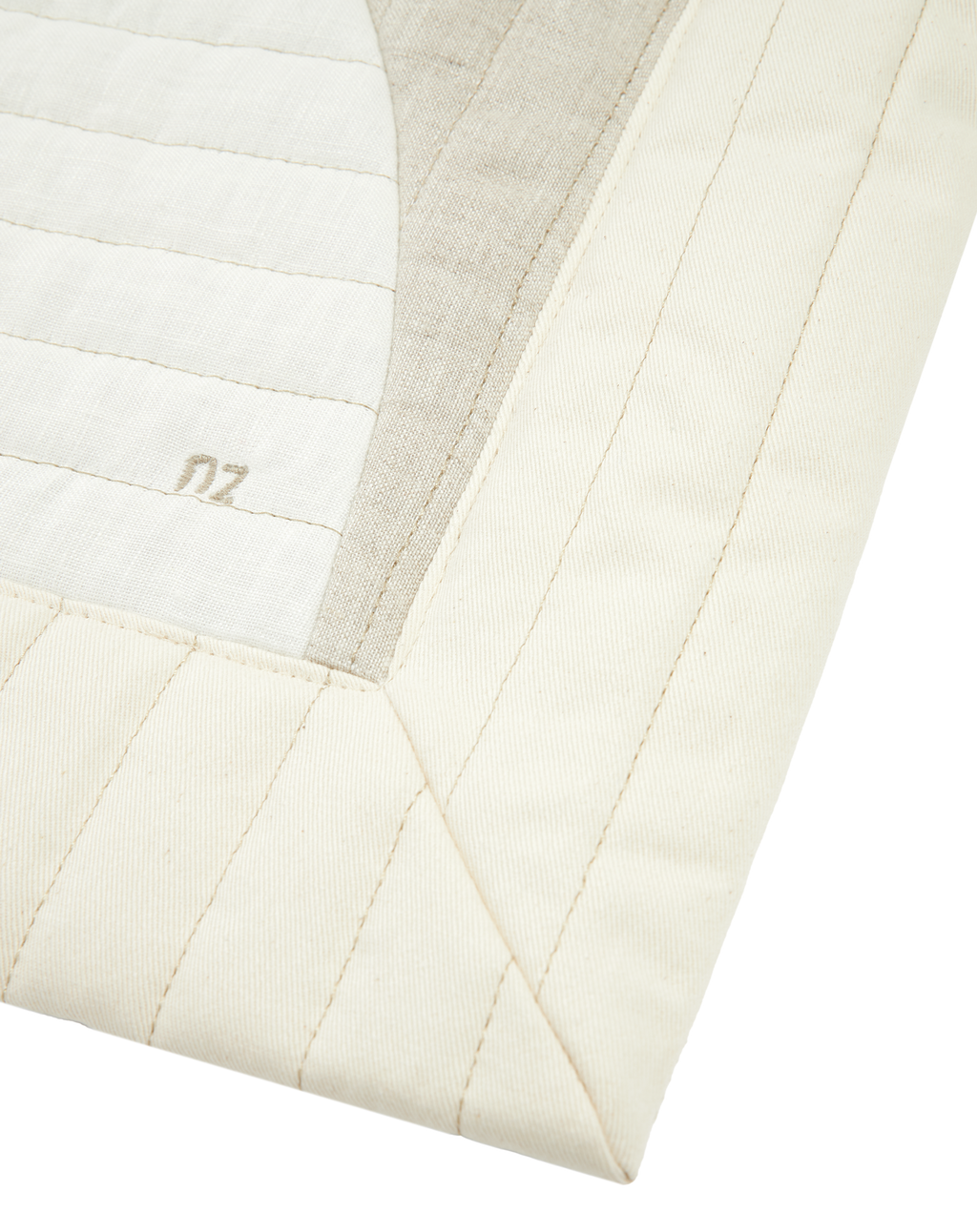Plaid matelassé moon en lin français