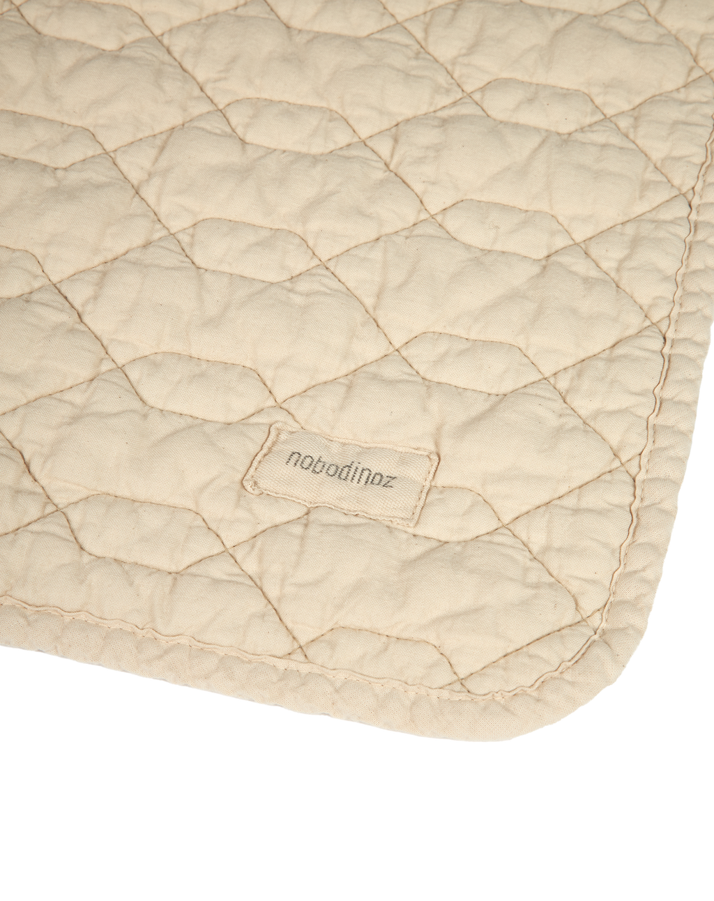 Quilted blanket in washed cotton Wabi-Sabi