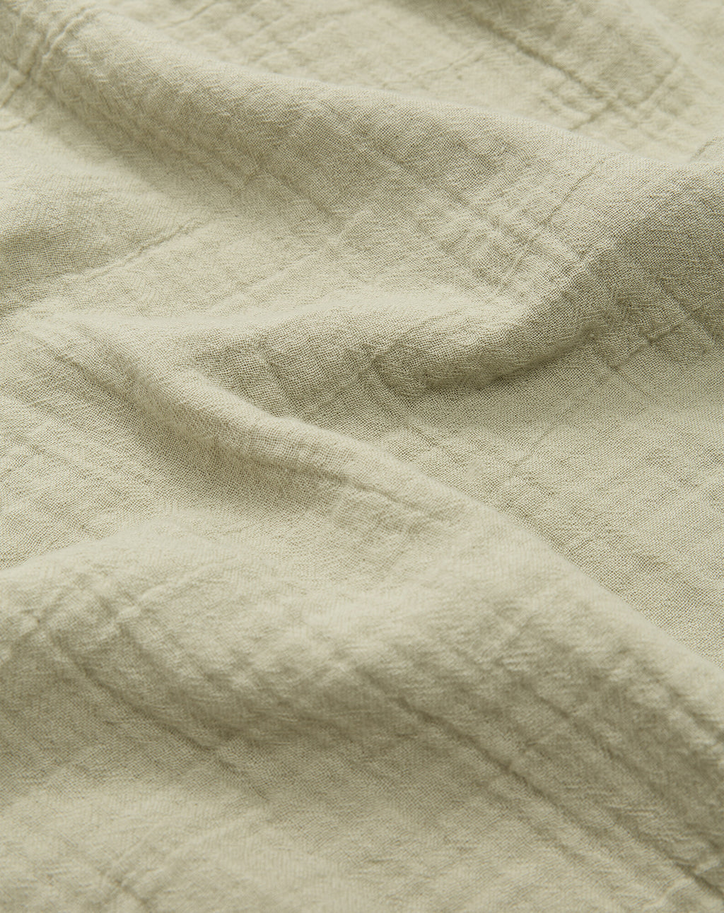 Couverture en double gaze de coton lavé Wabi-Sabi
