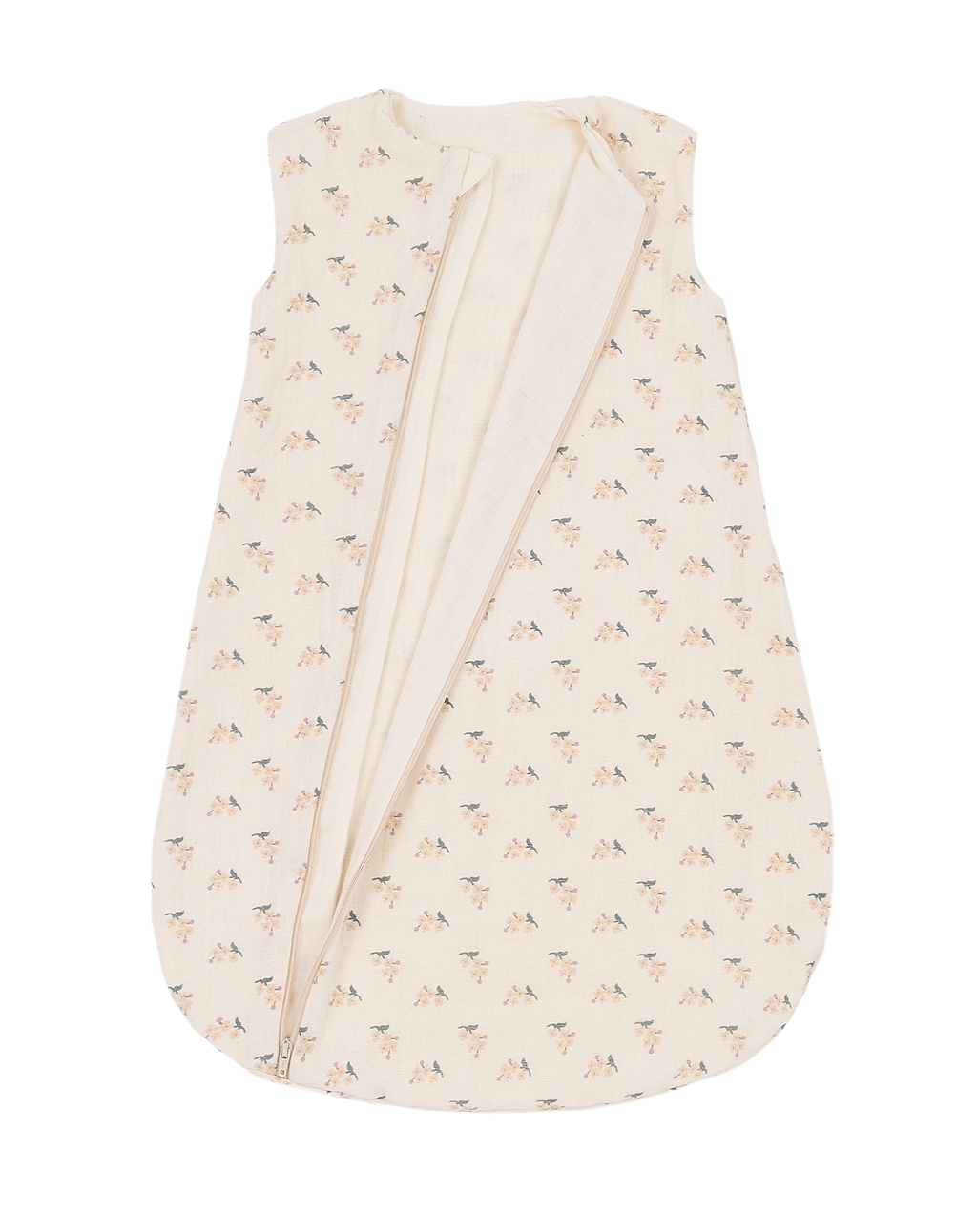 Baby sleeping bag light double muslin 0-6 m Sweety Wabi-Sabi