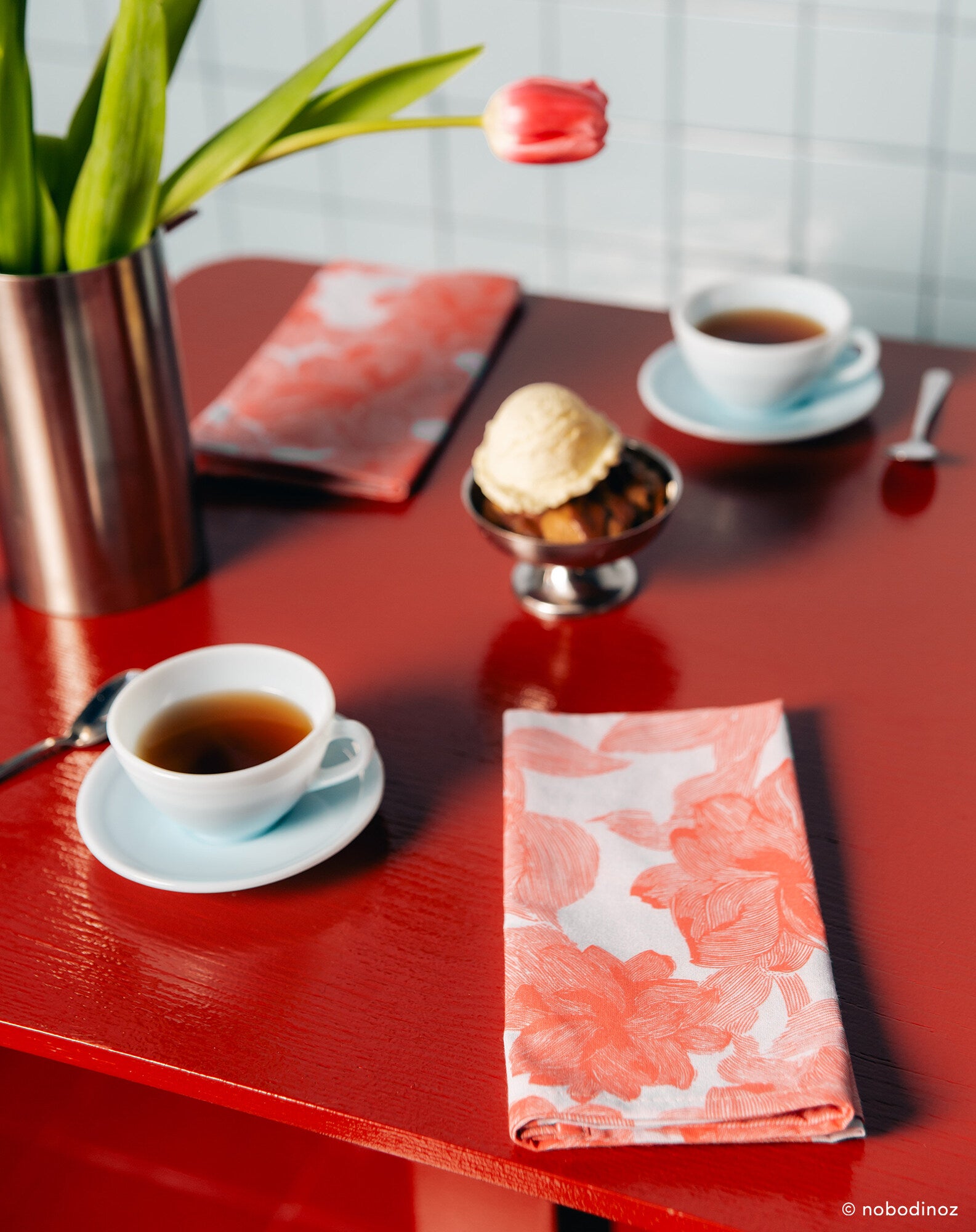 Lot de 2 serviettes de table