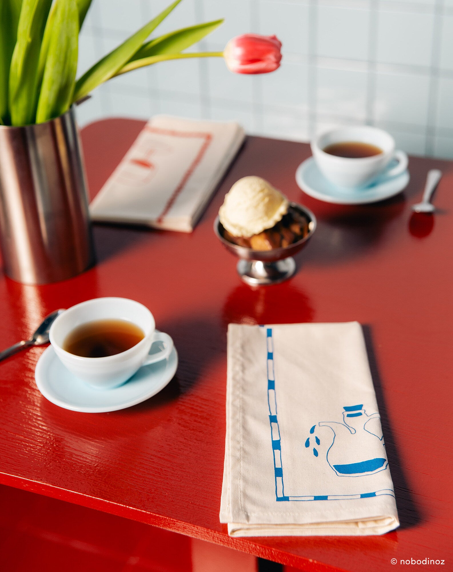 Lot de 2 serviettes de table