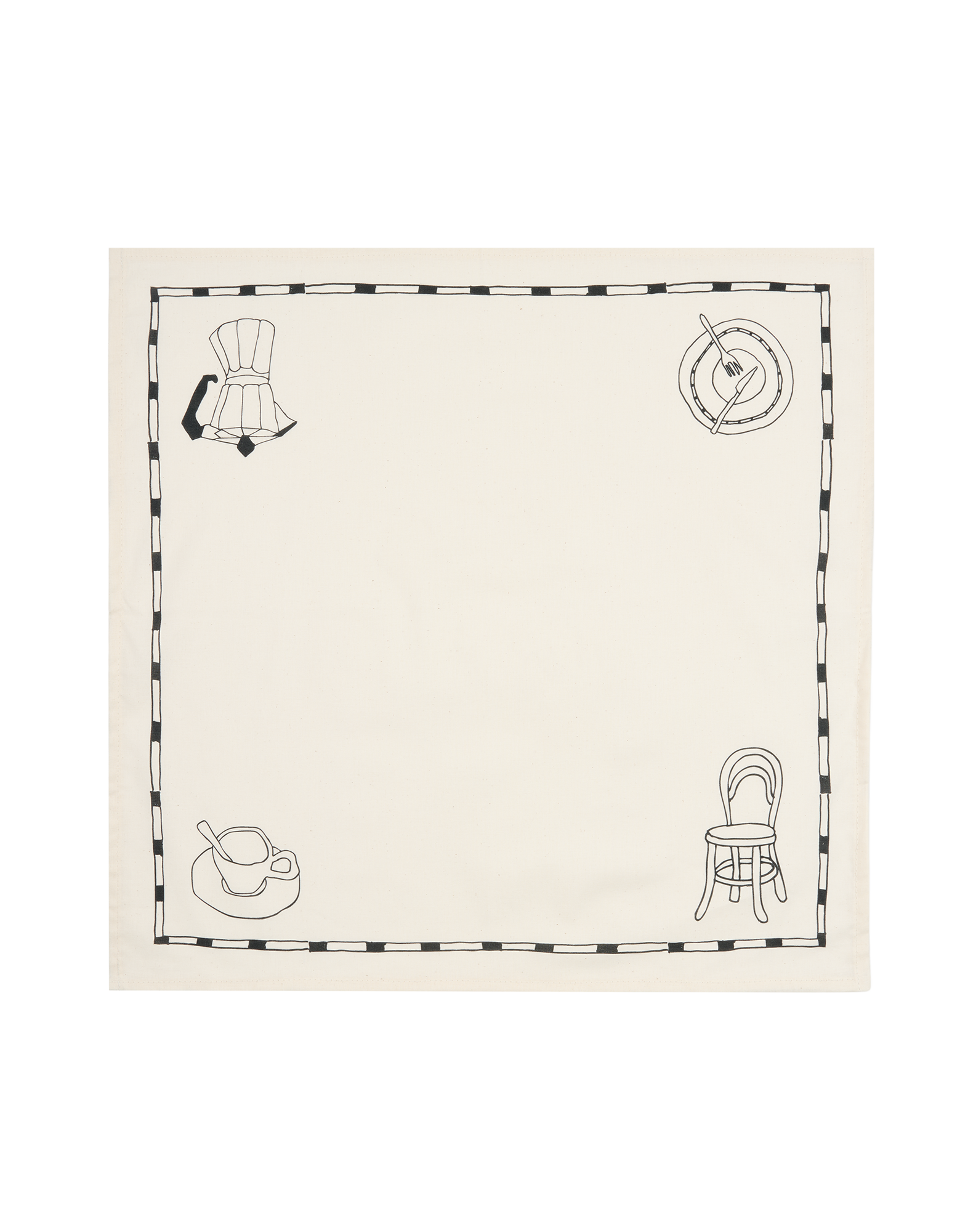 Lot de 2 serviettes de table