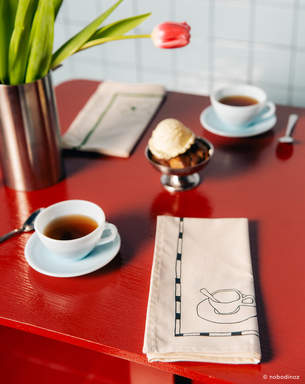 Lot de 2 serviettes de table