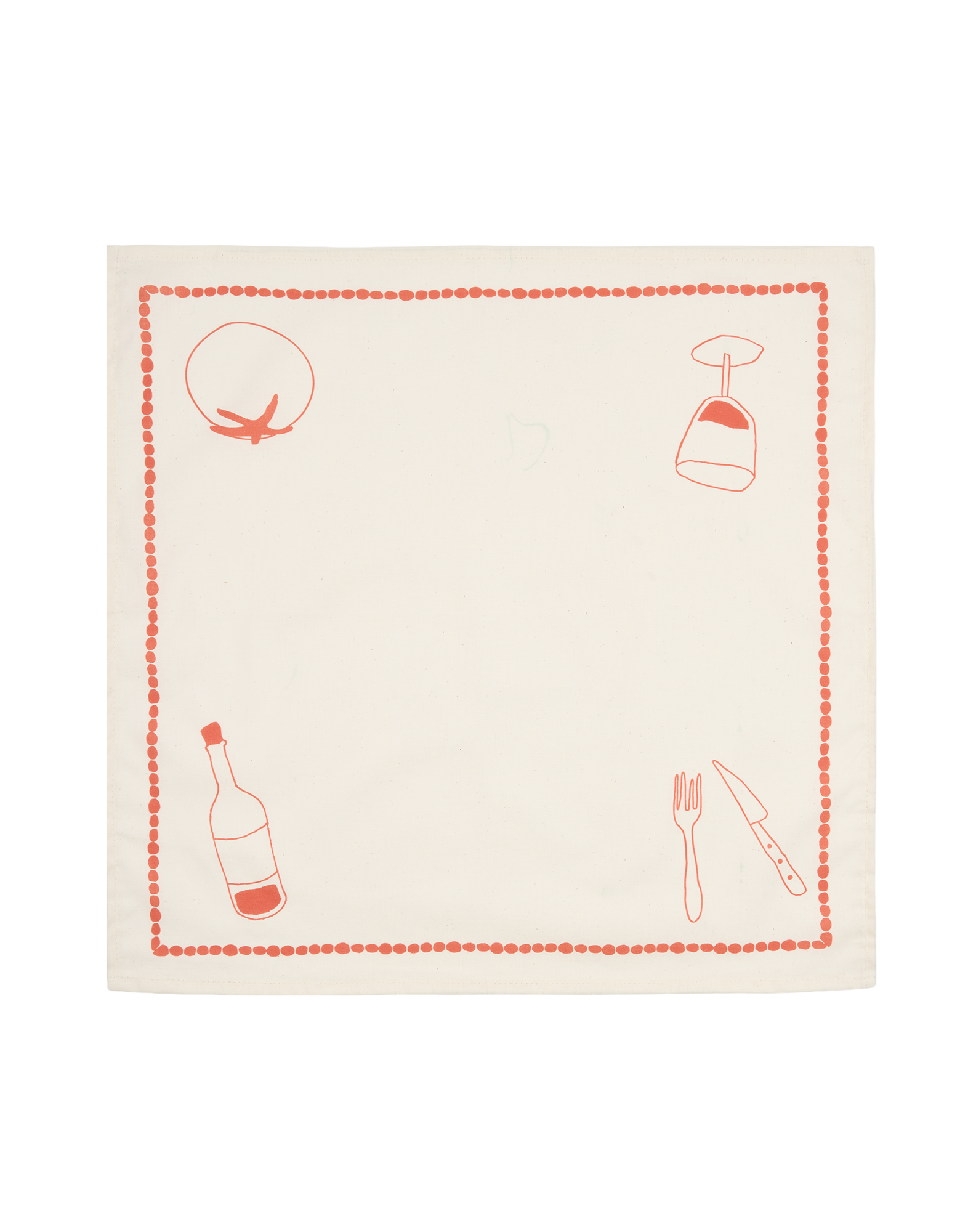 Set de 2 servilletas de mesa