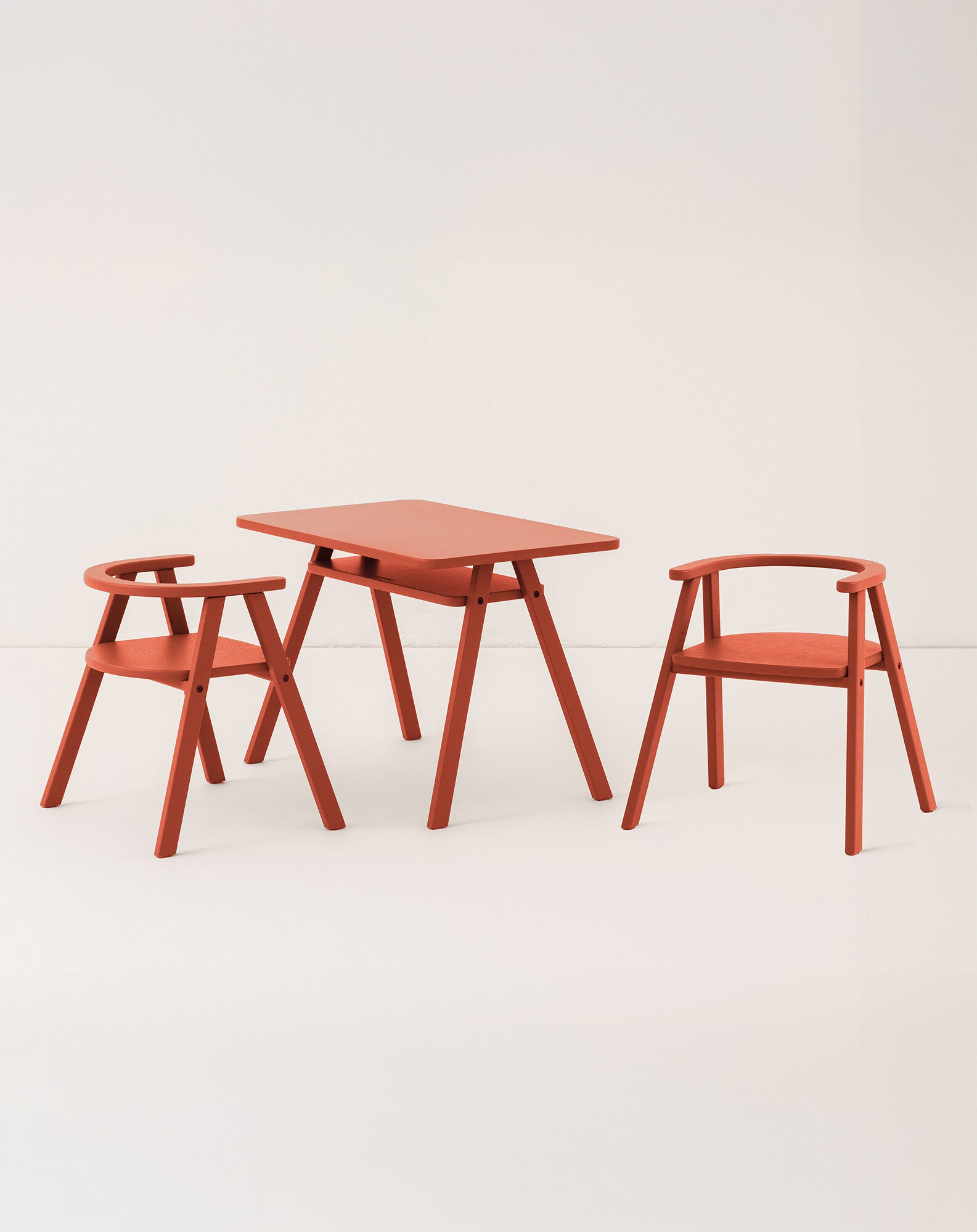 Ensemble bureau enfant avec 2 chaises Growing Green