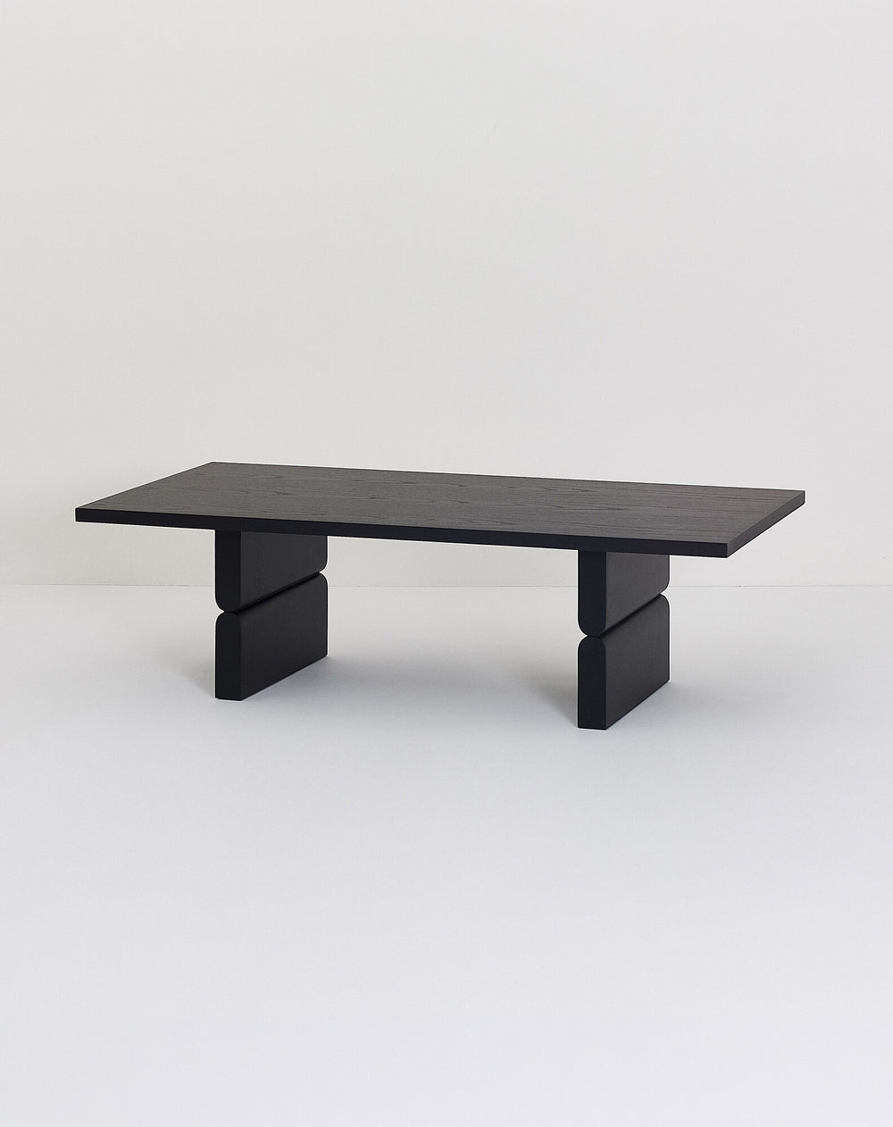 Mesa de centro de madera pintada noon