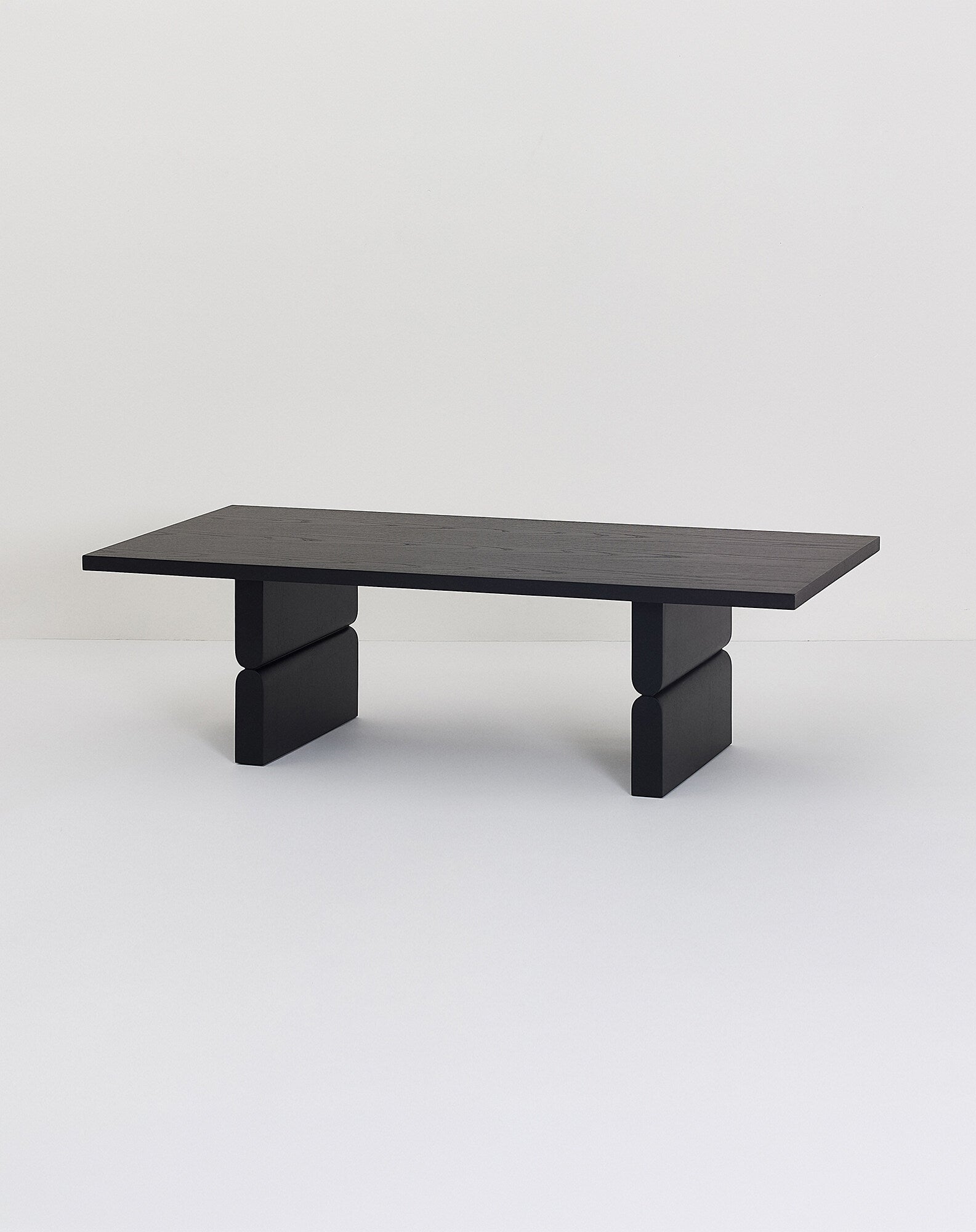 Mesa de centro de madera pintada noon