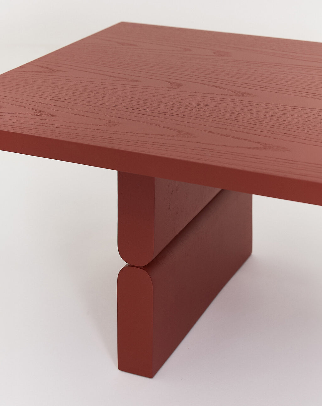 Mesa de centro de madera pintada noon