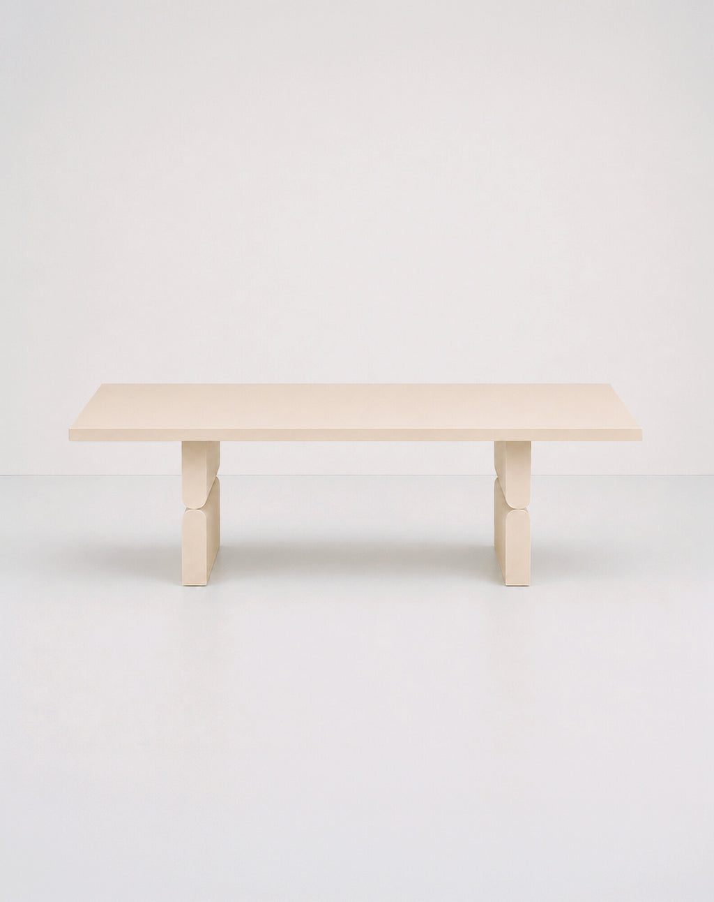 Mesa de centro de madera pintada noon