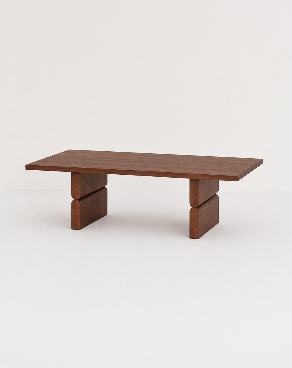 Mesa de centro de madera tintada noon