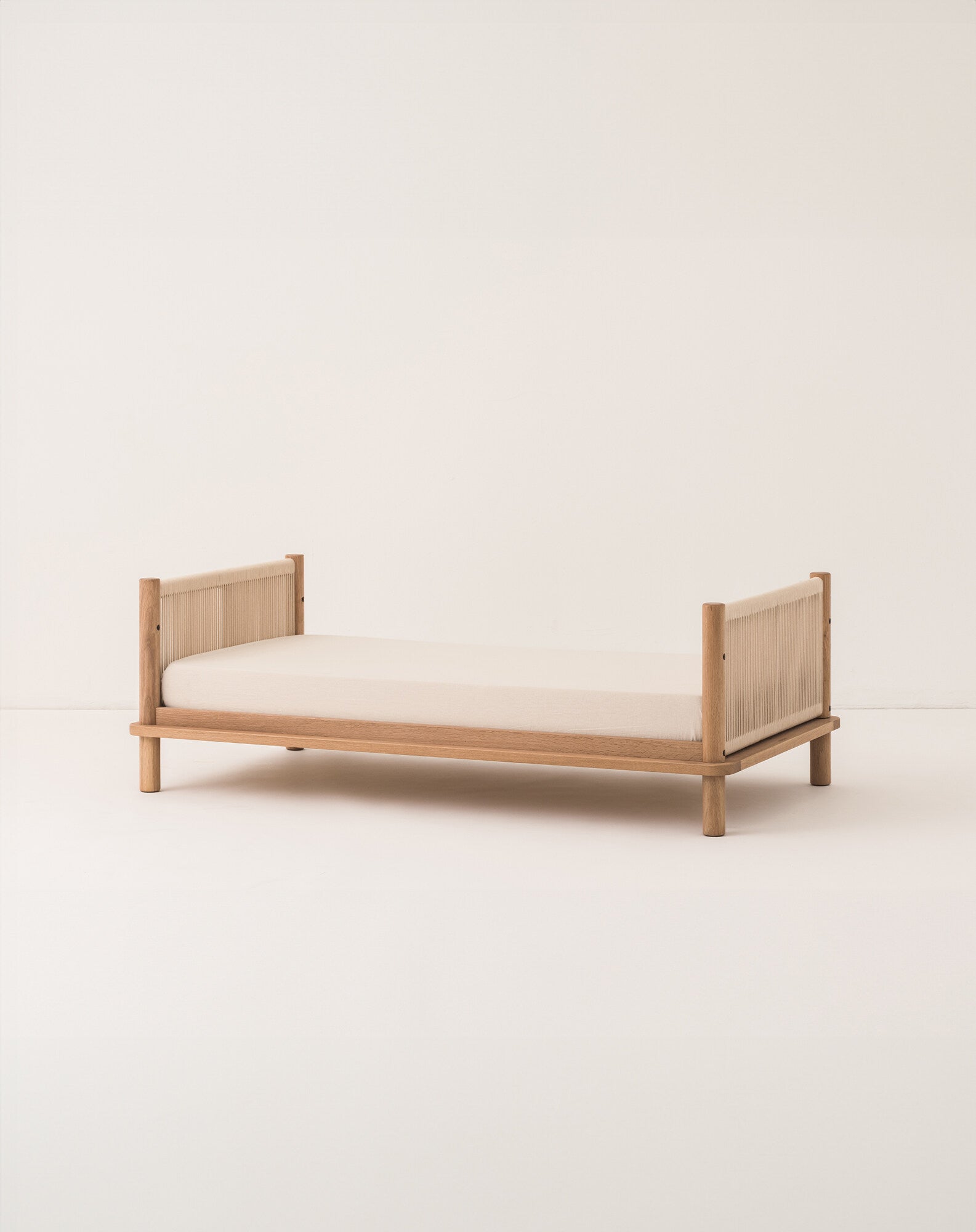 Ensemble lit bébé + extension lit junior - chêne massif Latitude