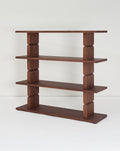 Estantería de madera tintada noon