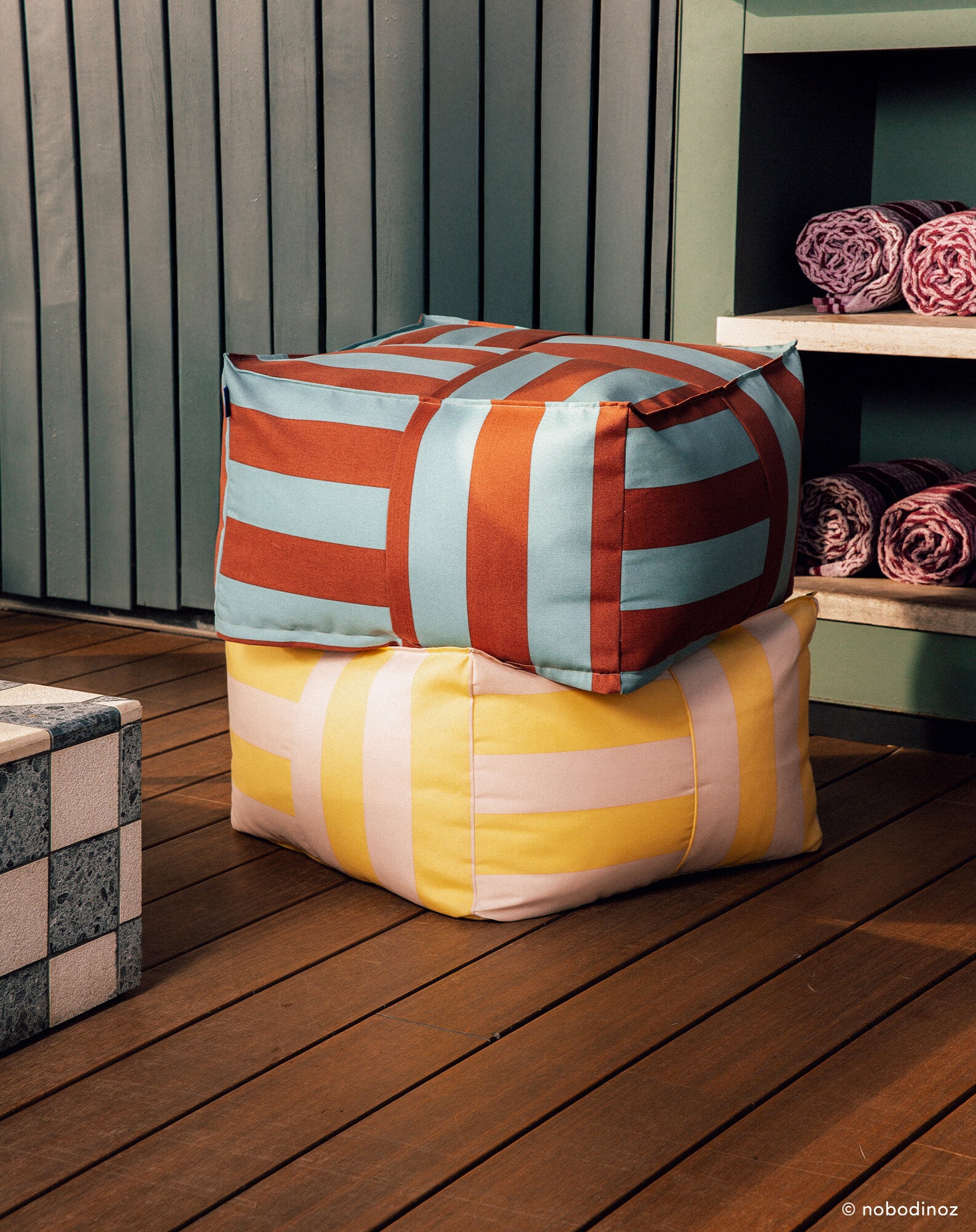 Puf de exterior ottoman - talla adulto - Otto