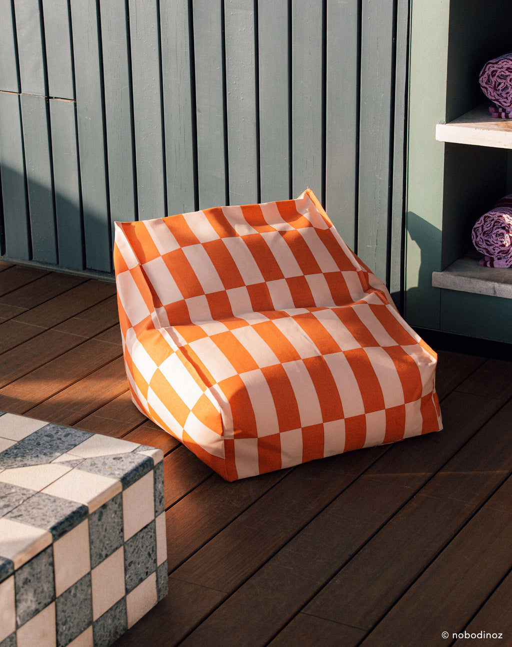 Sillón-puf de exterior - talla kid - Vibes