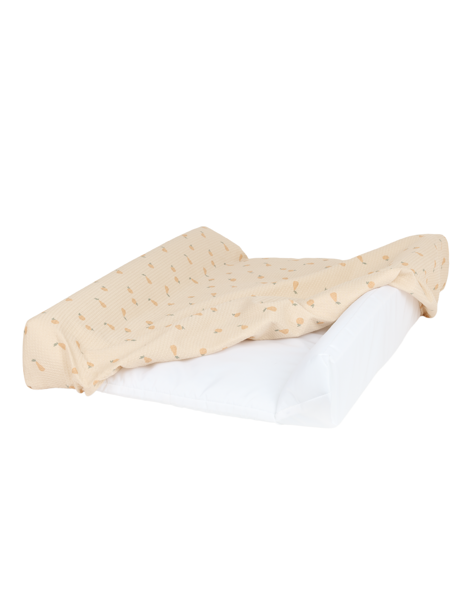 Changing mat cover in organic cotton honeycomb Opera