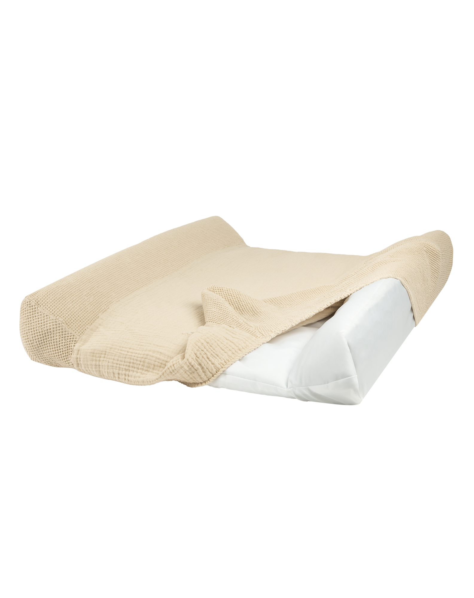 Waterproof changing mat & washed cotton cover Wabi-Sabi