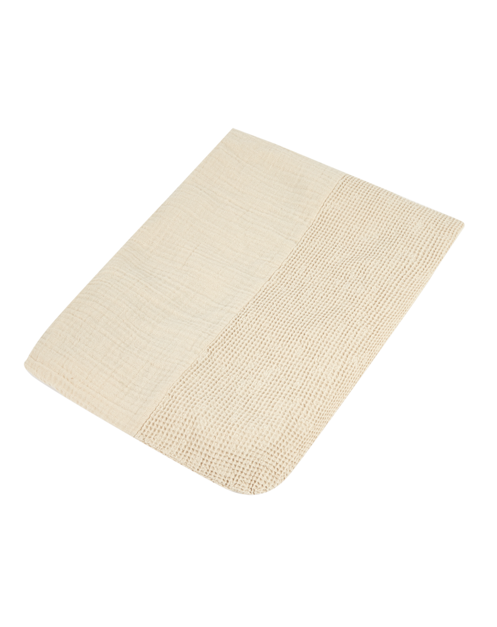 Matelas à langer imperméable et housse en coton lavé Wabi-Sabi