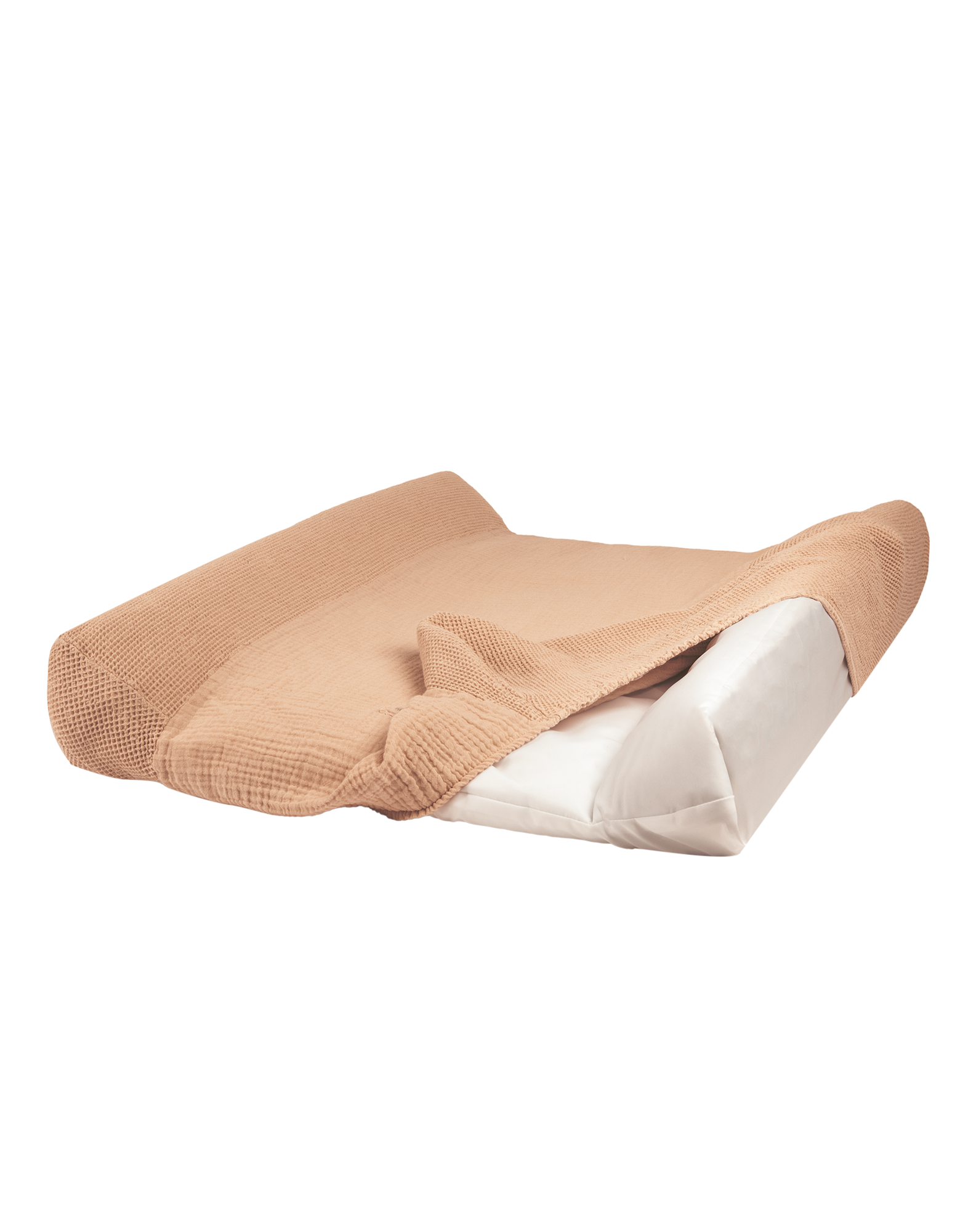 Waterproof changing mat & washed cotton cover Wabi-Sabi