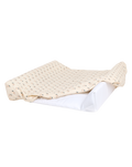 Housse de matelas à langer en nid d'abeille de coton bio Opera