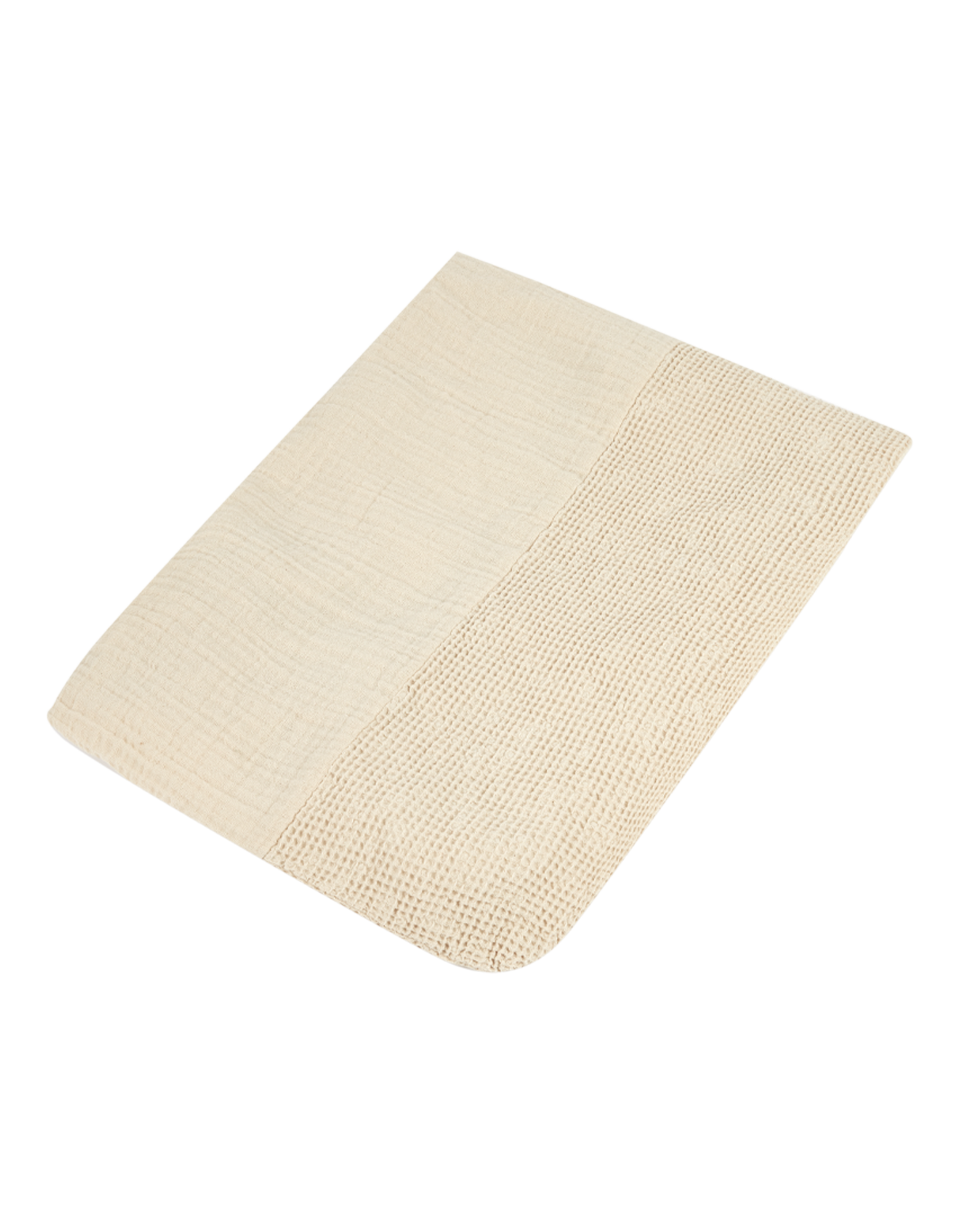 Changing mat cover in washed cotton Wabi-Sabi