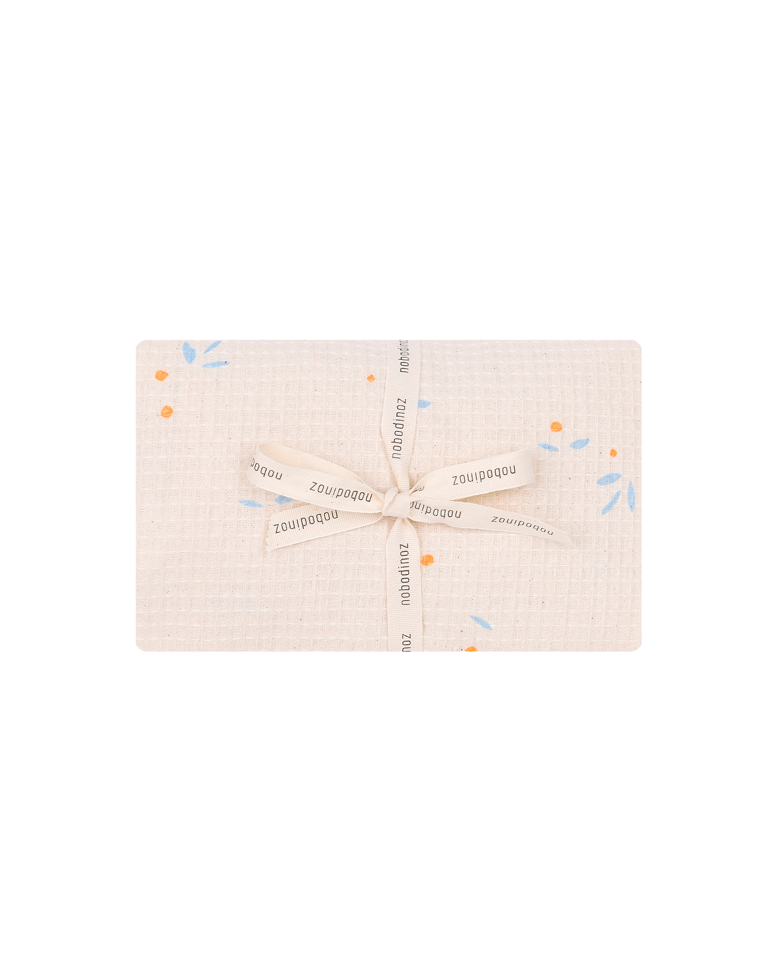 Changing mat cover in organic cotton honeycomb Opera